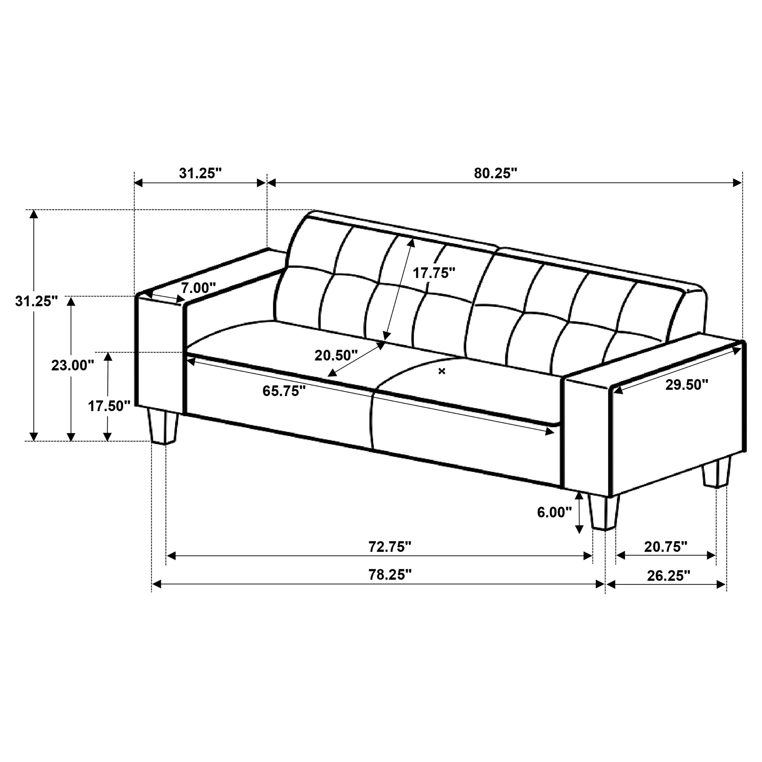 Deerhurst Sofa - Luxury Home Furniture (MI)