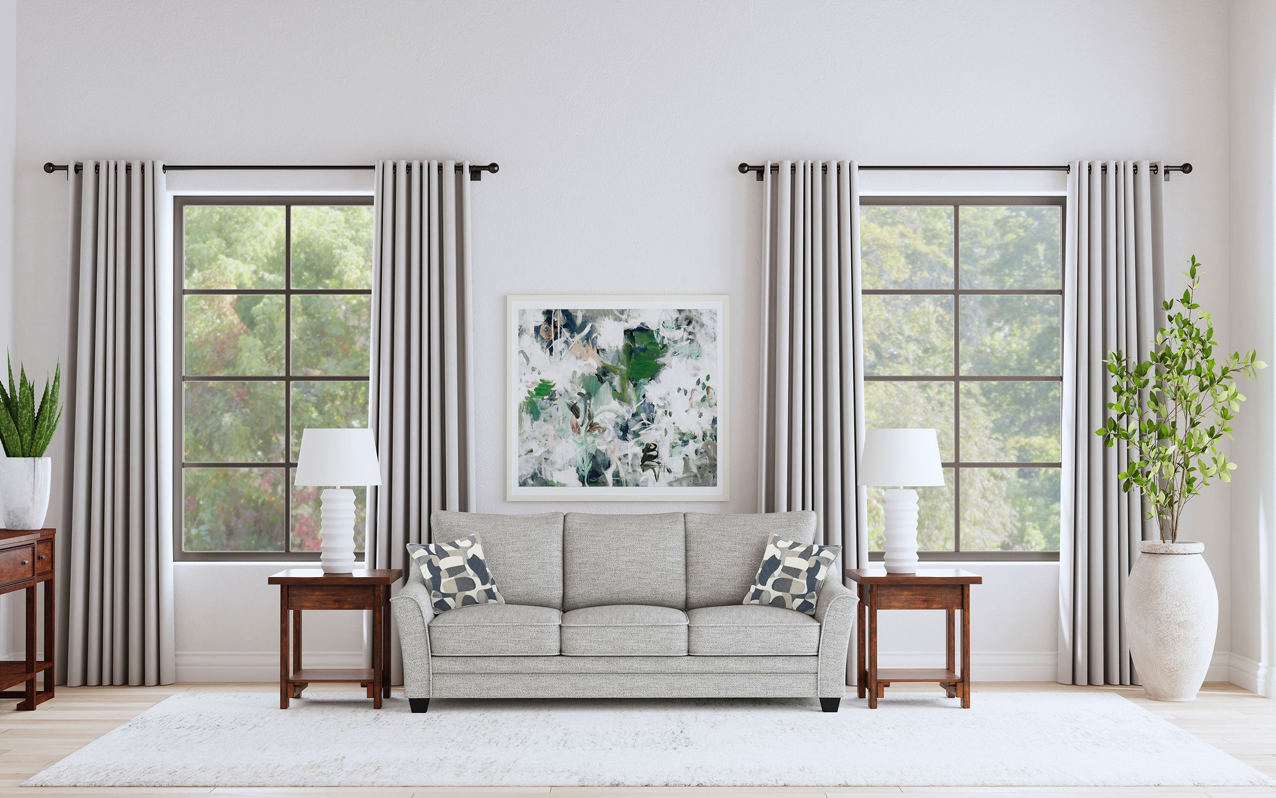 Tomkins Stationary Sofa - Luxury Home Furniture (MI)