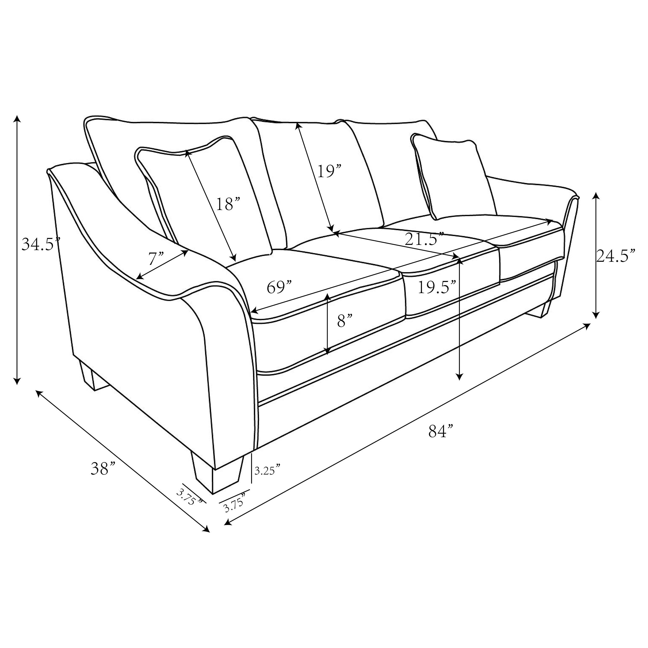 Tomkins Stationary Sofa - Luxury Home Furniture (MI)