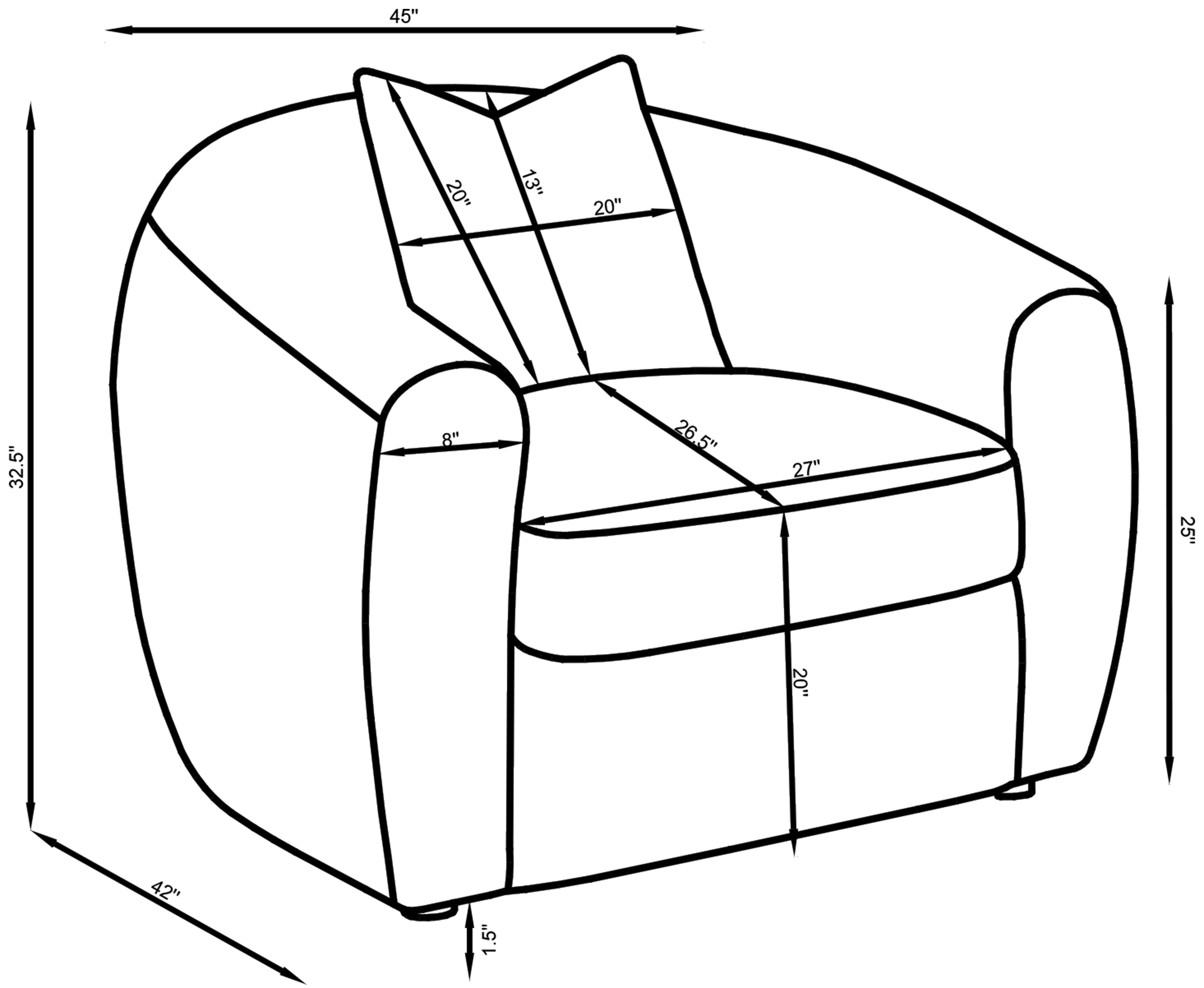 Isabella Sofa Set - Luxury Home Furniture (MI)