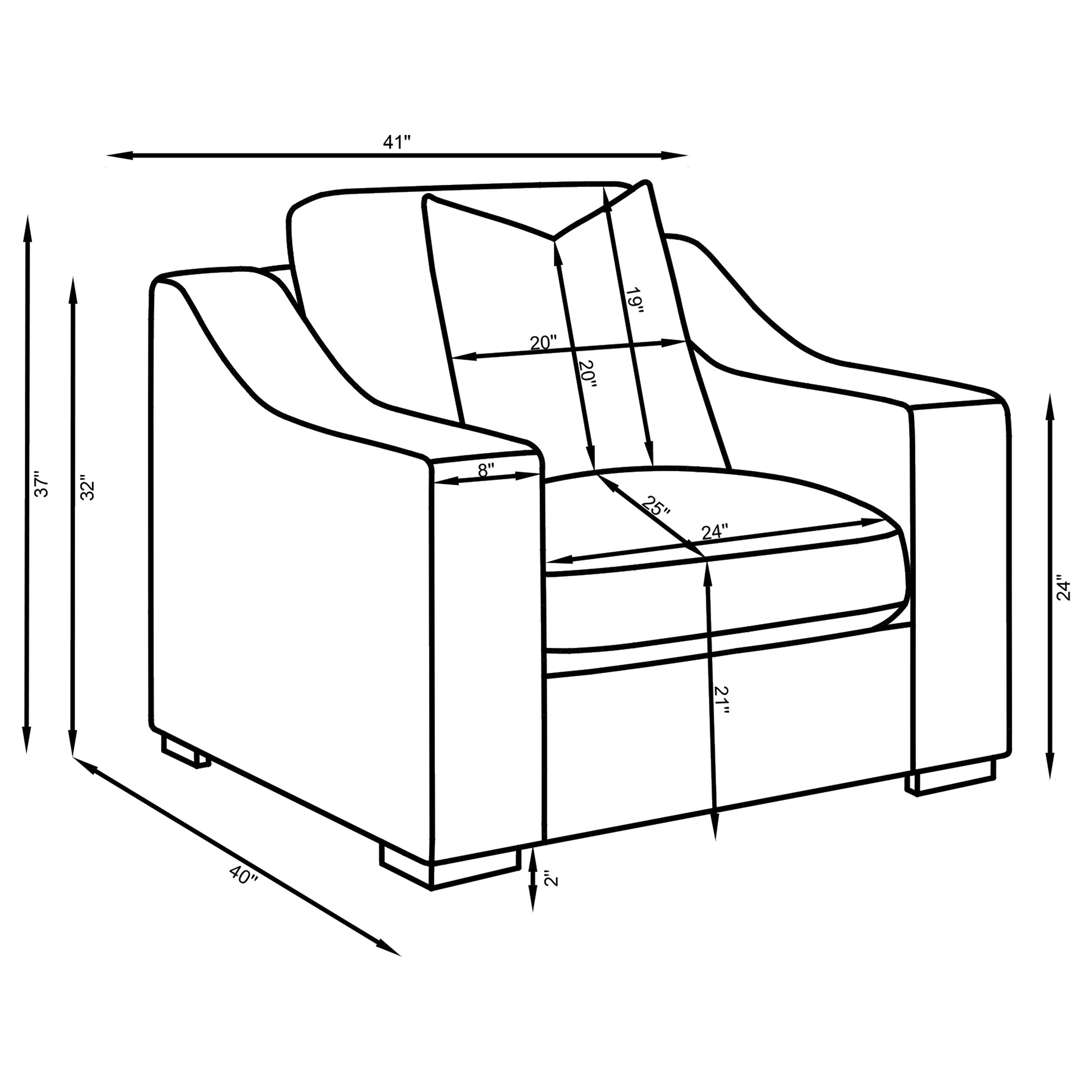 Ashlyn Accent Chair - Luxury Home Furniture (MI)