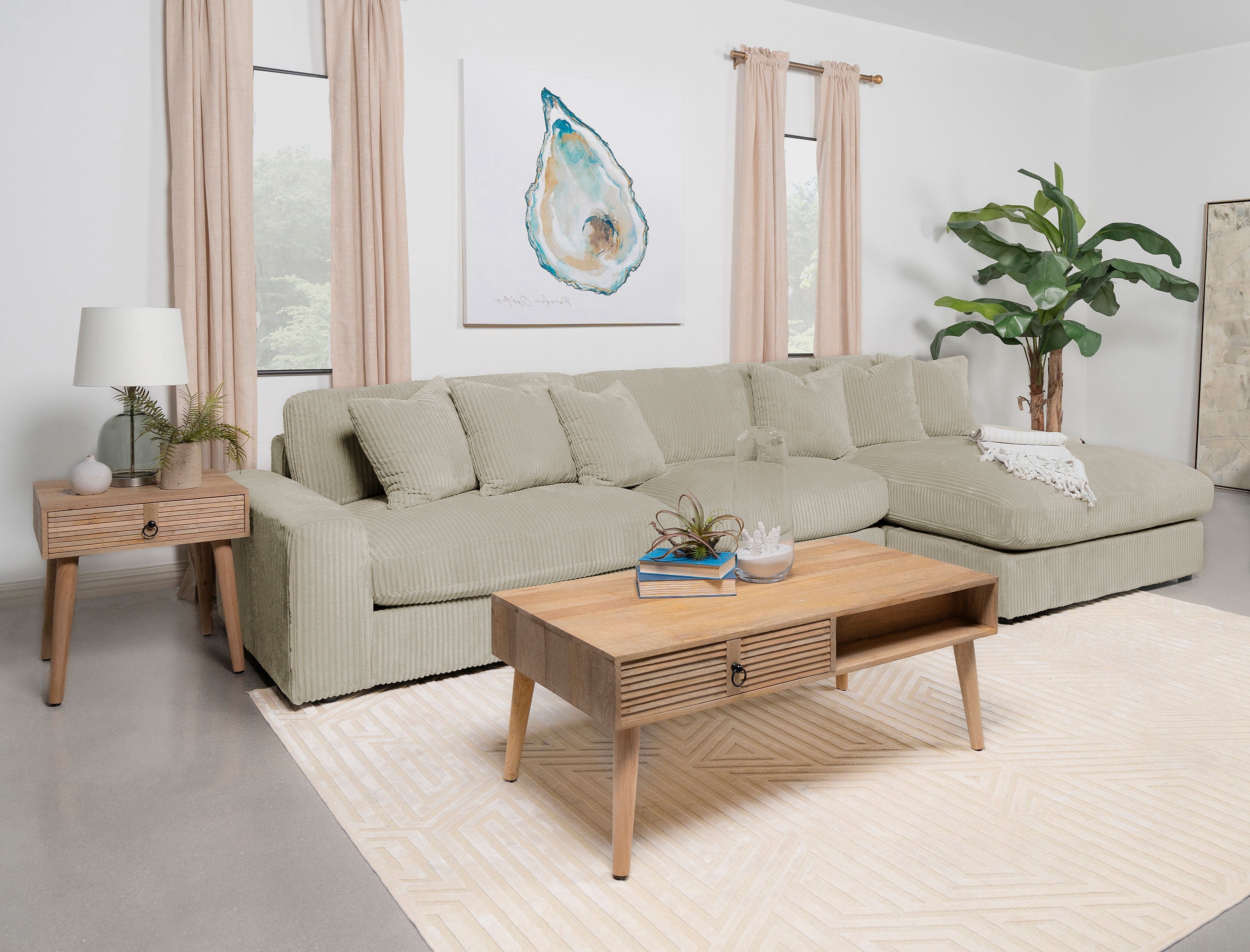 Blaine Armless Chair - Luxury Home Furniture (MI)