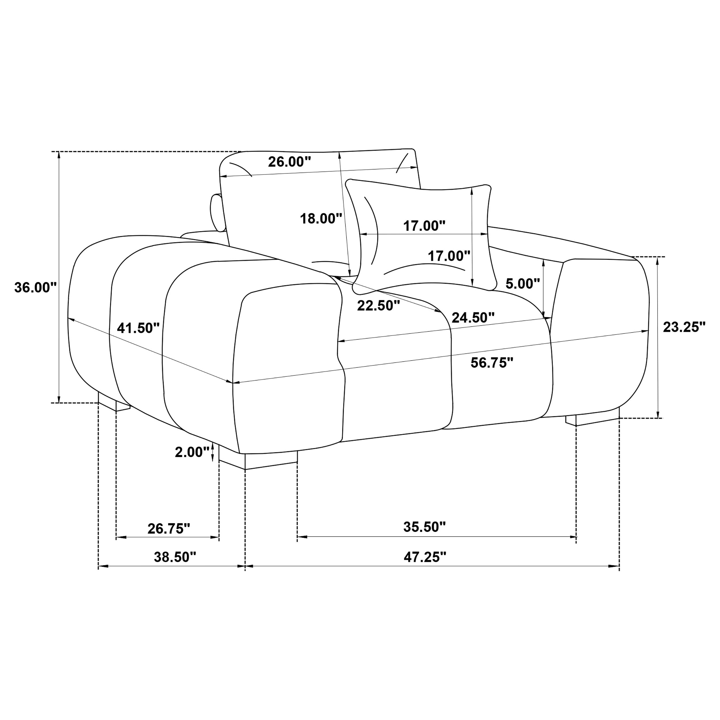 Octavia Accent Chair - Luxury Home Furniture (MI)