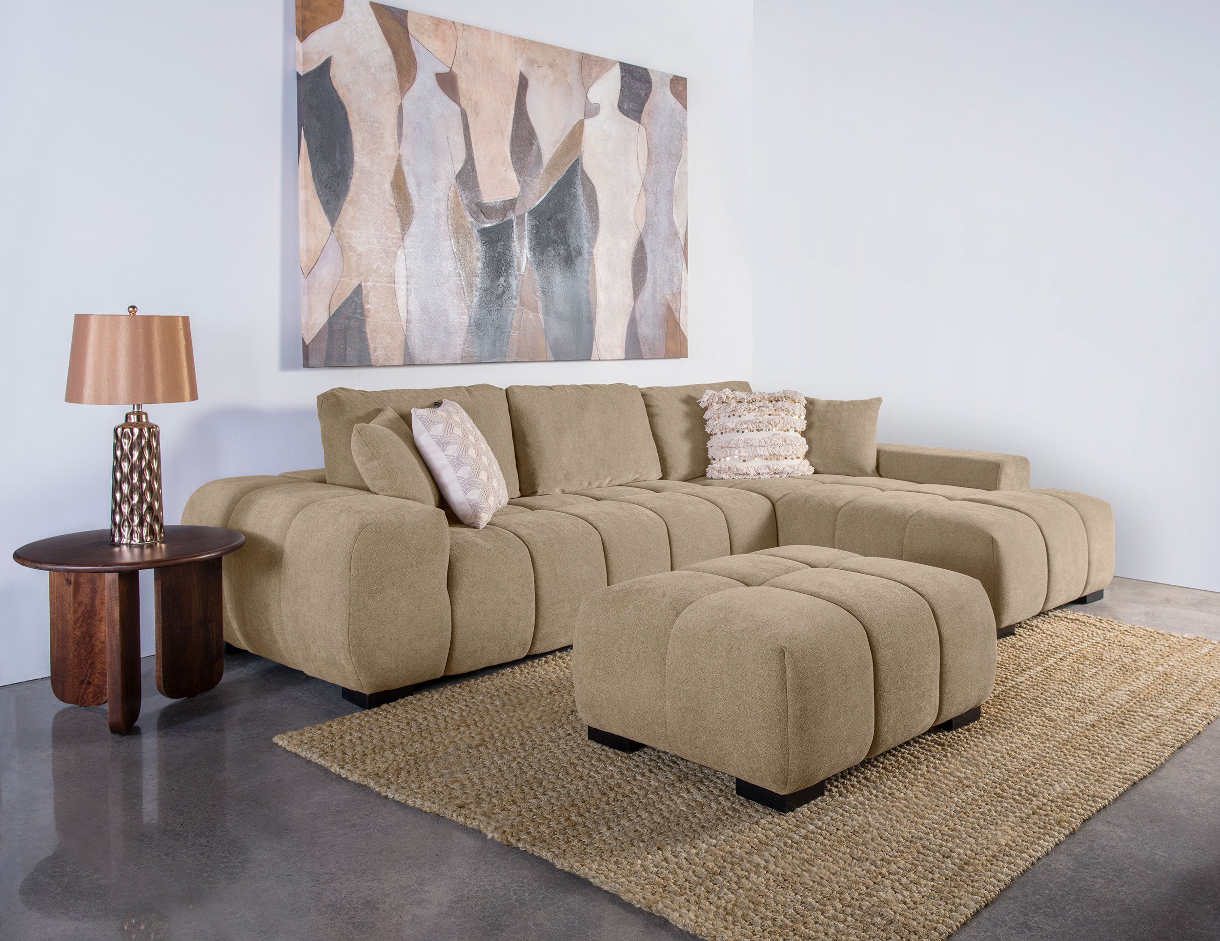 Octavia Ottoman - Luxury Home Furniture (MI)