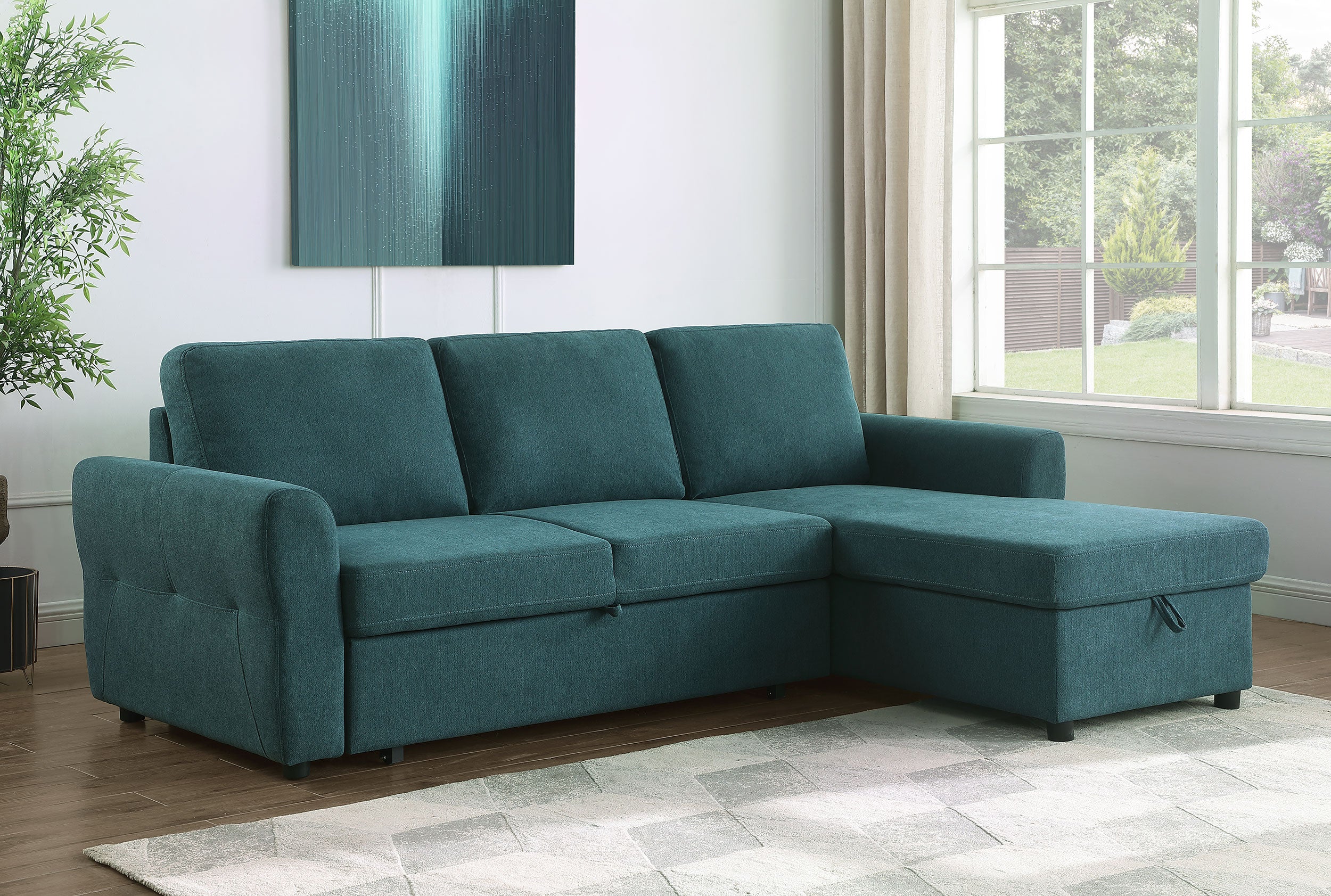 Samantha Sleeper Sectionals 2 - Luxury Home Furniture (MI)