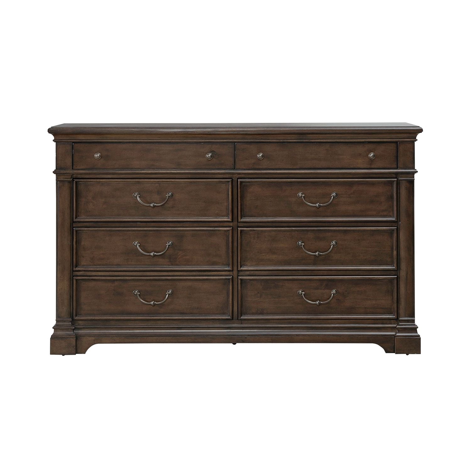 Arden Road 8 Drawer Dresser in Satin Cherry - Luxury Home Furniture (MI)
