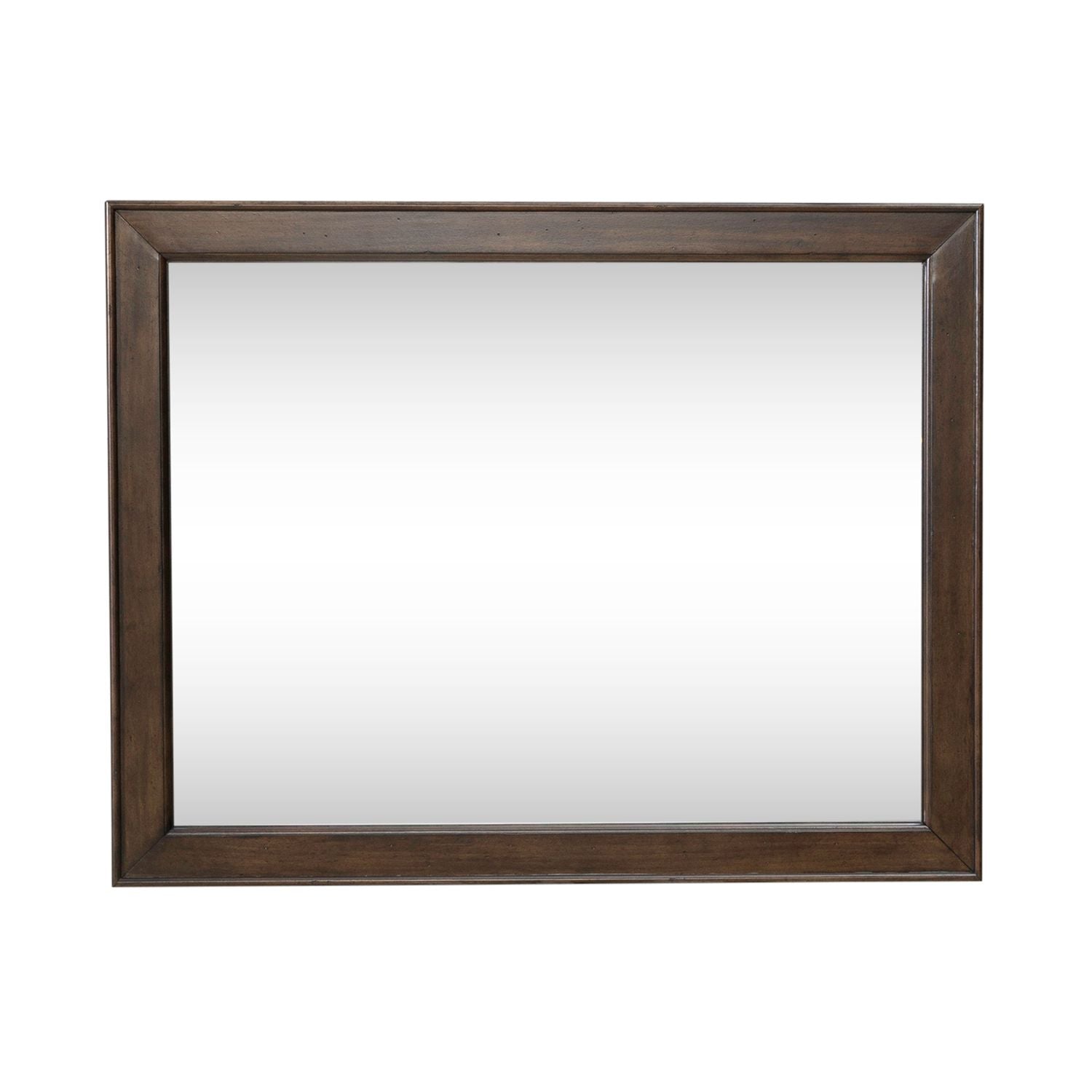 Arden Road Landscape Mirror in Satin Cherry - Luxury Home Furniture (MI)