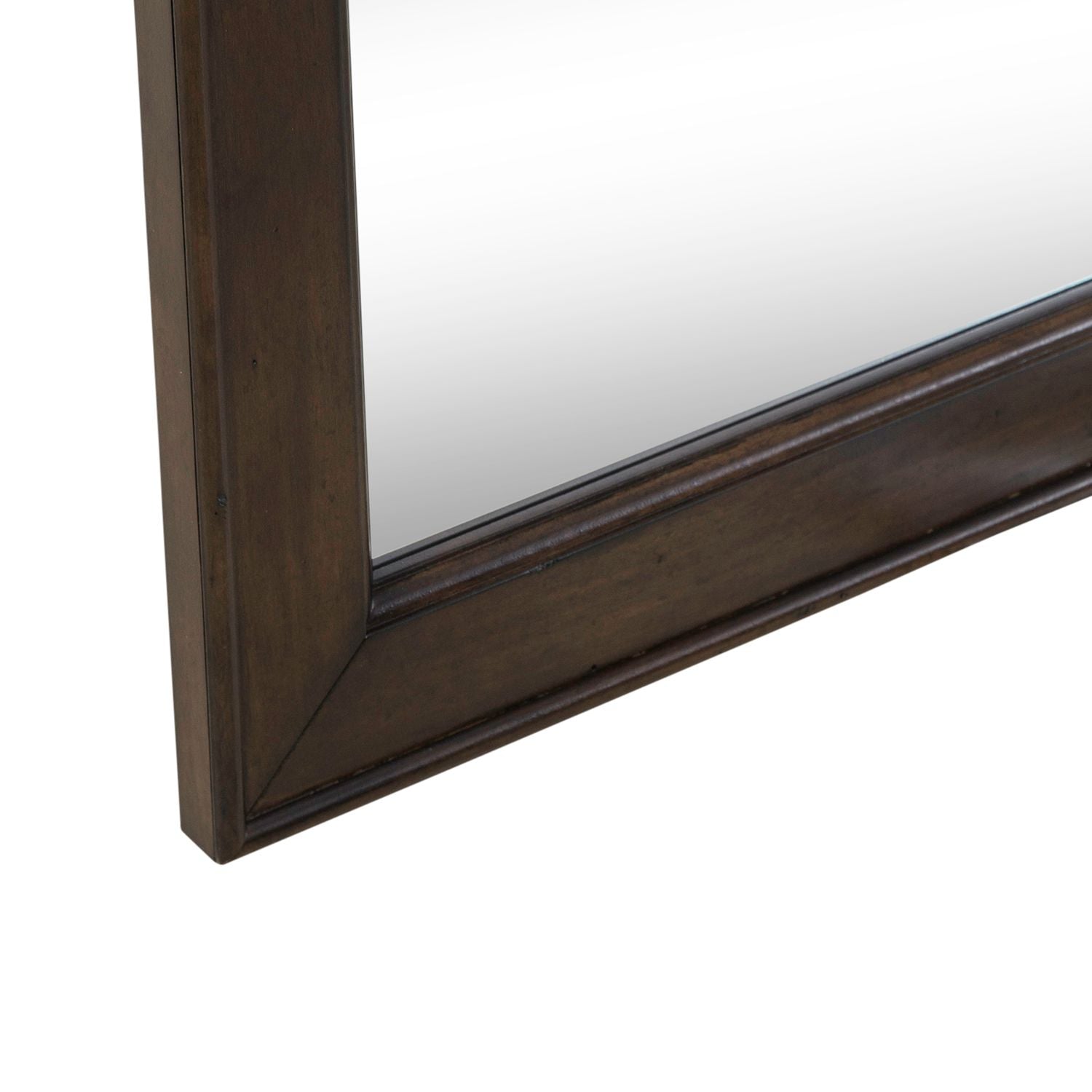 Arden Road Landscape Mirror in Satin Cherry - Luxury Home Furniture (MI)