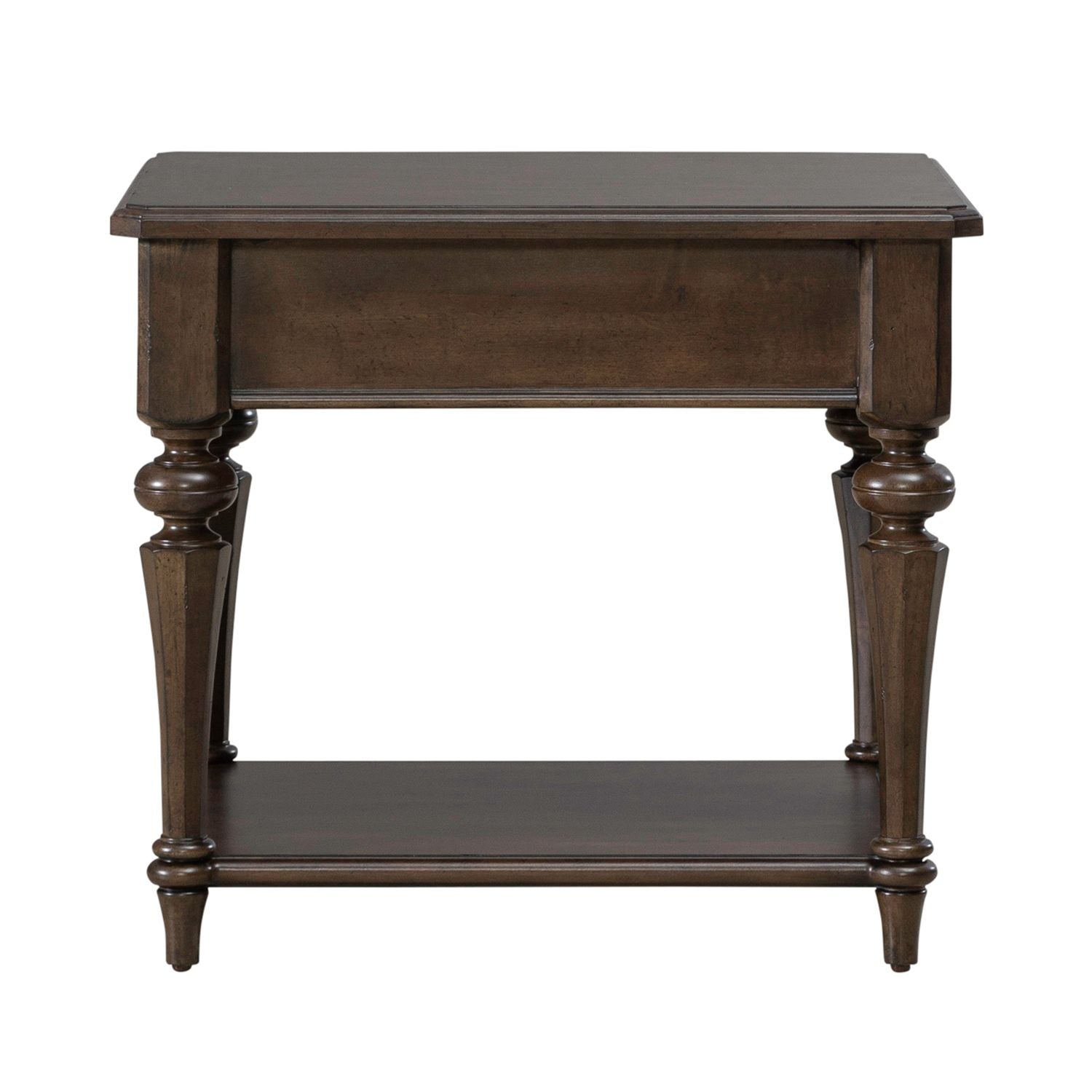 Arden Road Drawer End Table in Satin Cherry - Luxury Home Furniture (MI)