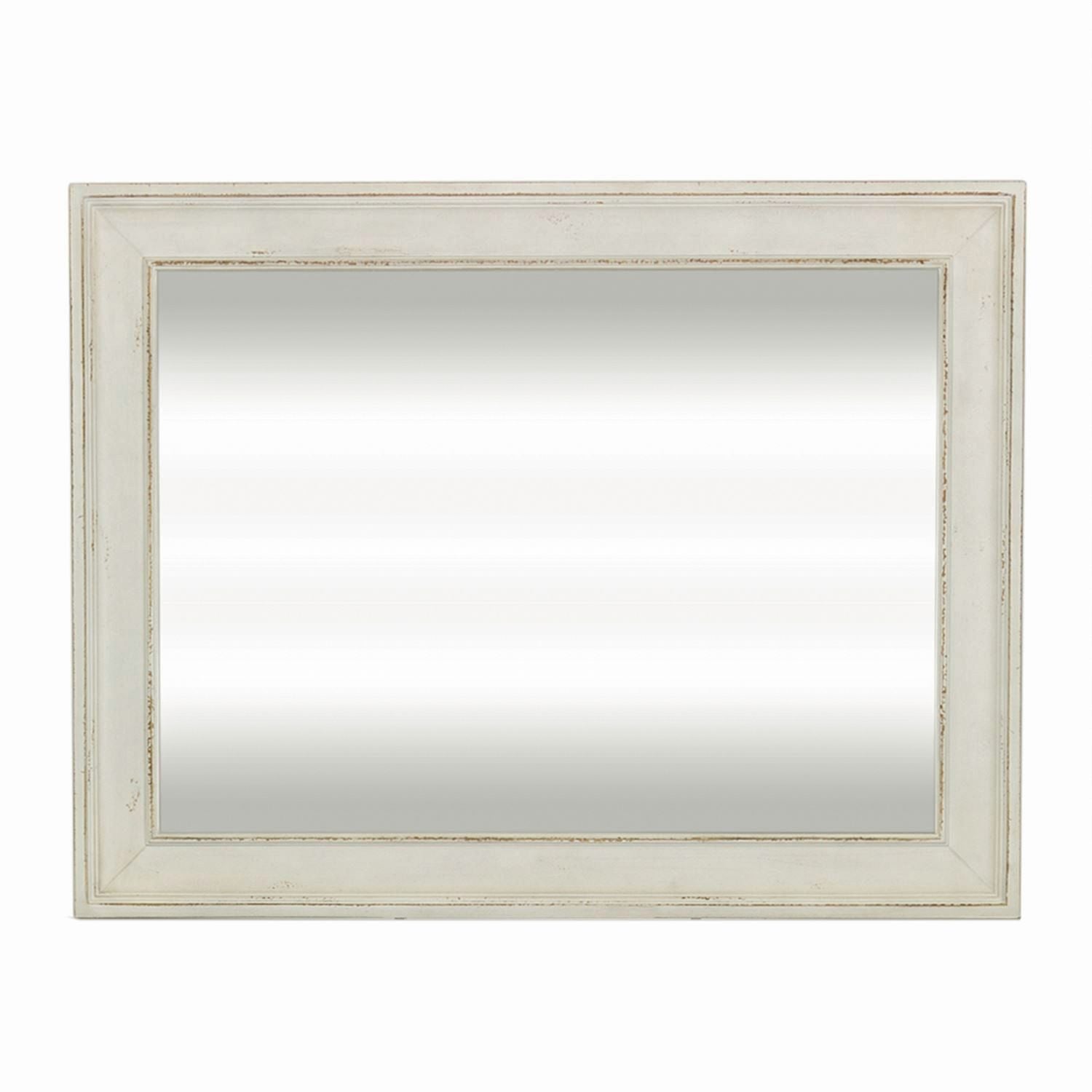 Abbey Park Mirror in Antique White - Luxury Home Furniture (MI)
