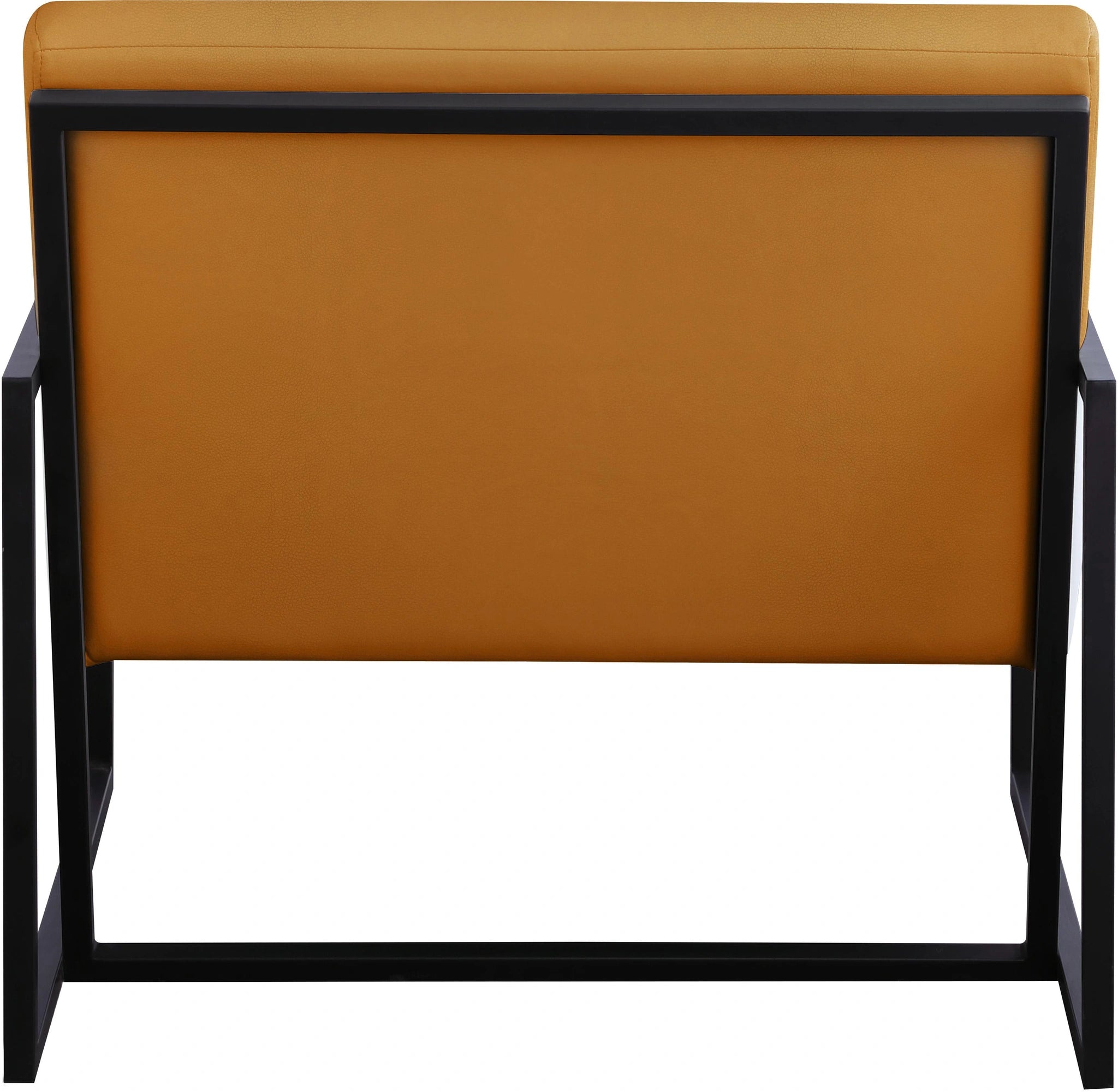 Industry Cognac Faux Leather Accent Chair