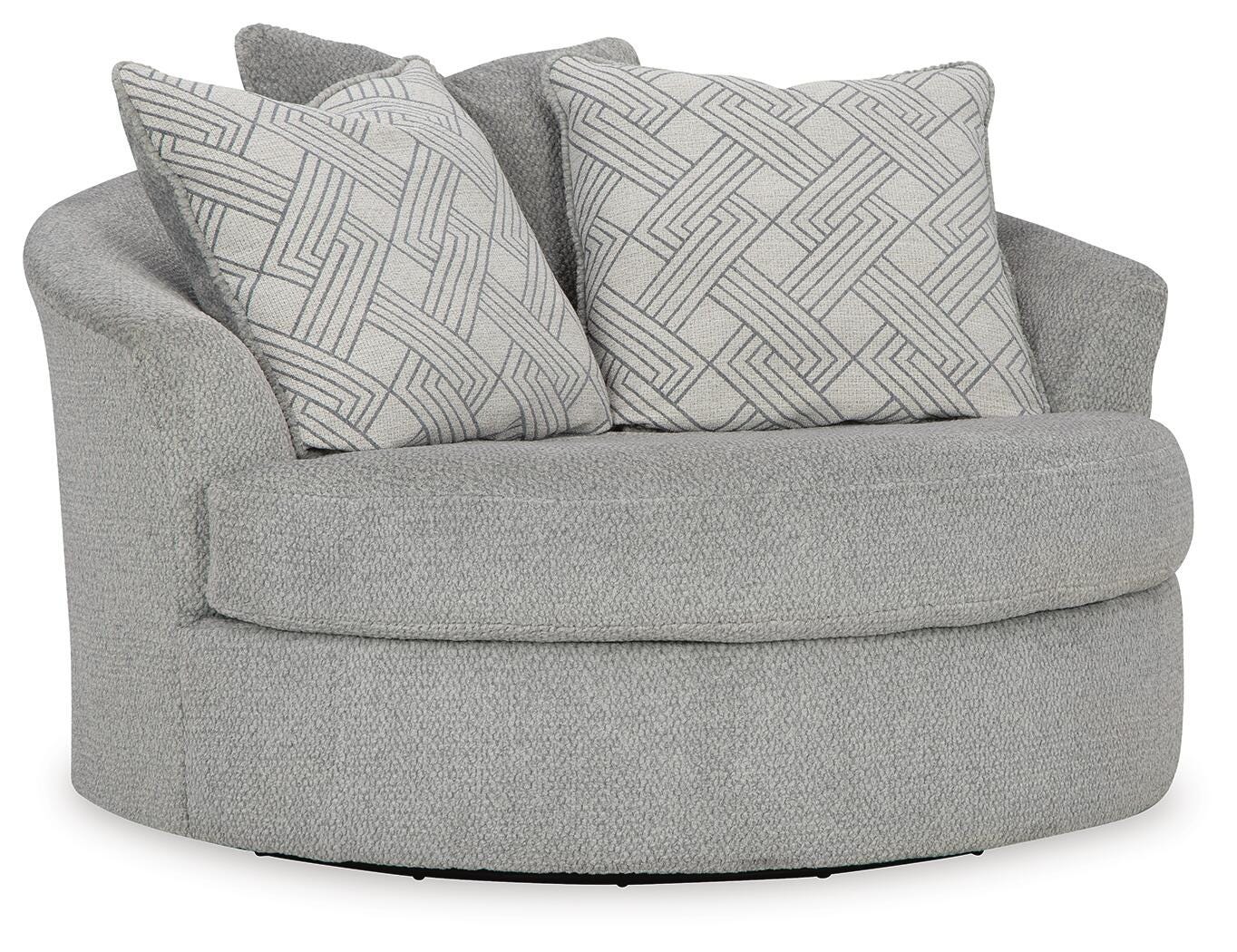 Casselbury Oversized Swivel Accent Chair - Luxury Home Furniture (MI)