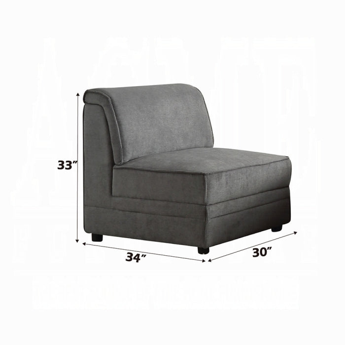 Bois Modular-Armless Chair - Luxury Home Furniture (MI)