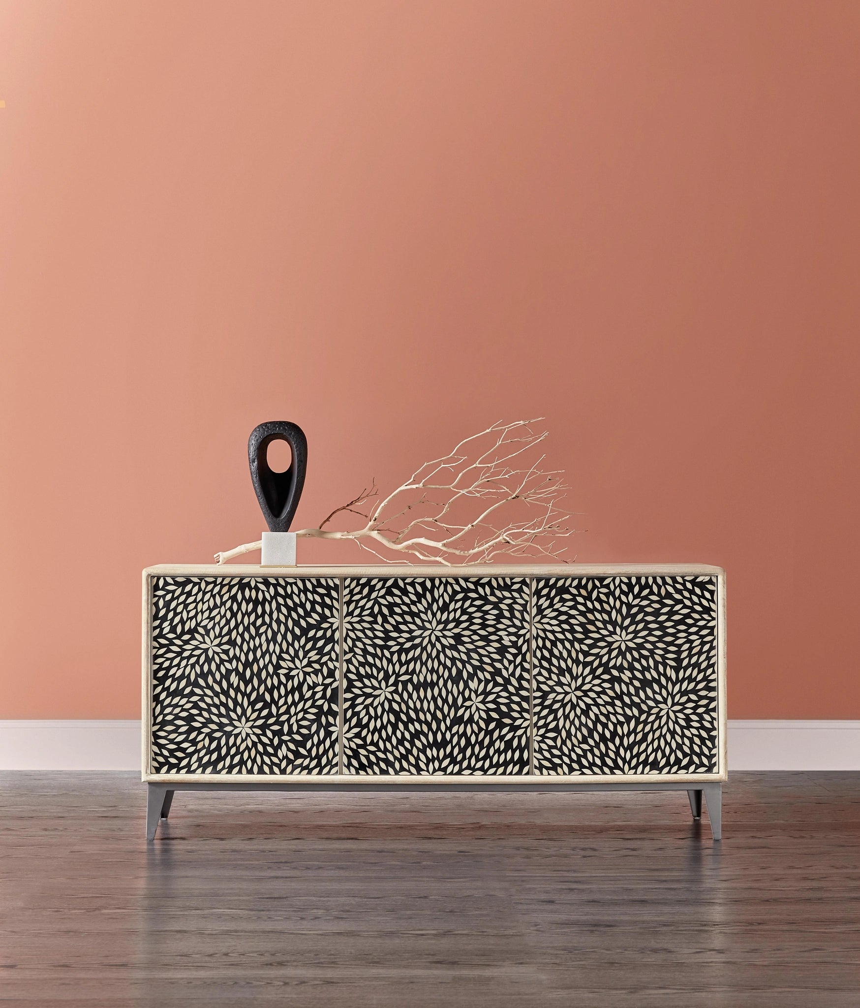 Melange Petrina Three Door Credenza
