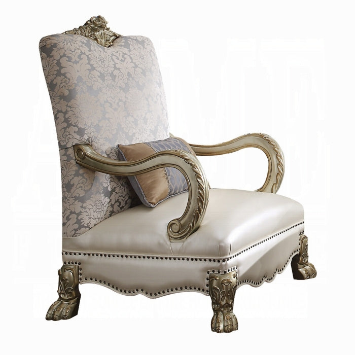 Dresden II Chair With Pillow - Luxury Home Furniture (MI)