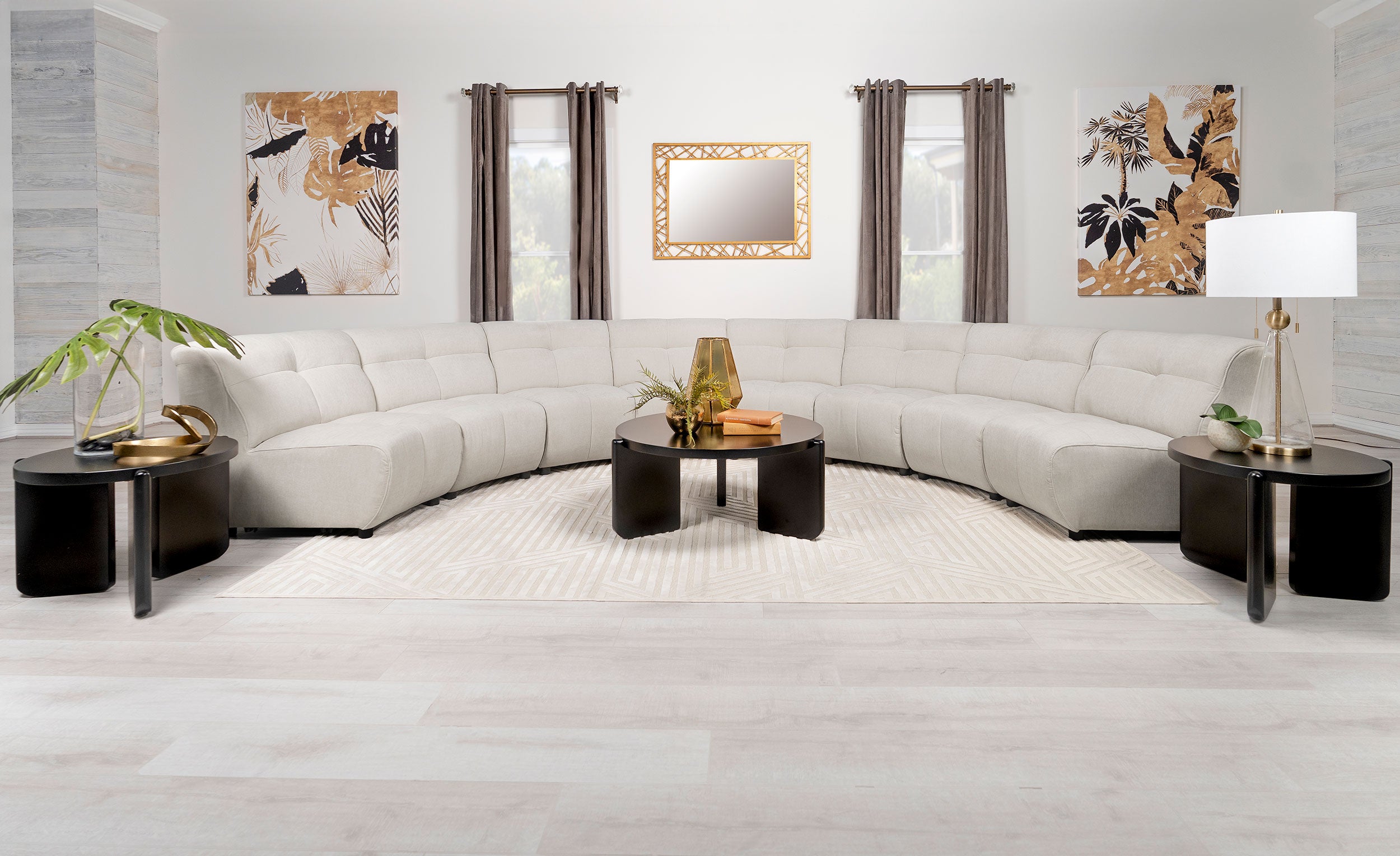 Charlotte Modular Sectionals - Luxury Home Furniture (MI)