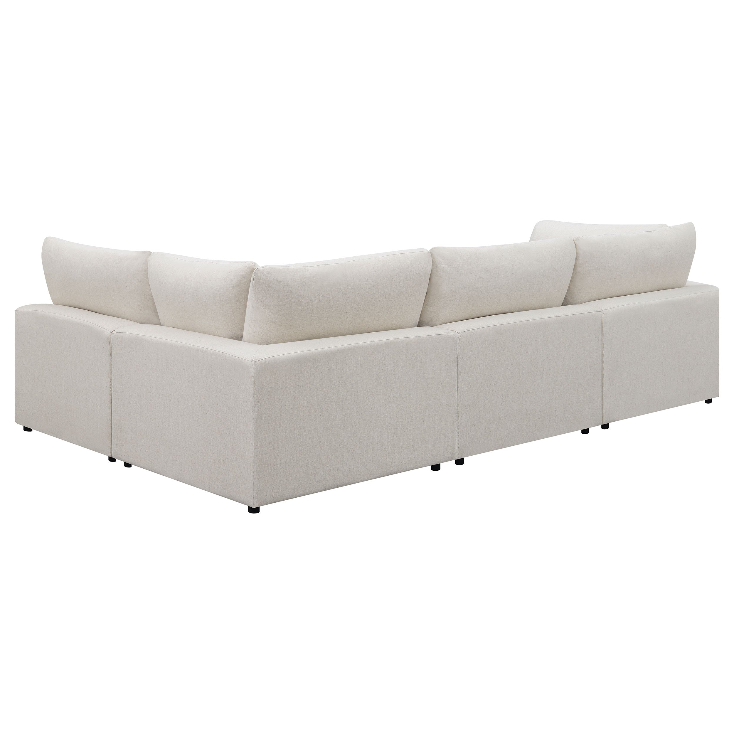 Serene 4 Pc Sectional Beige - Luxury Home Furniture (MI)