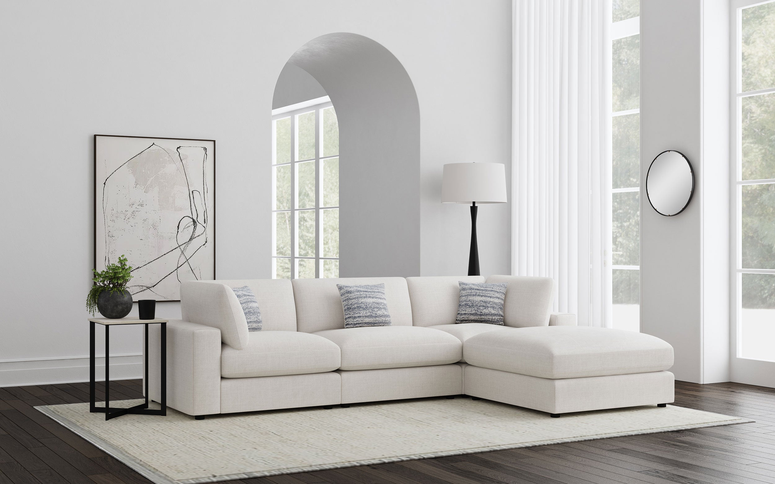 Serene Modular Sectionals 5 - Luxury Home Furniture (MI)