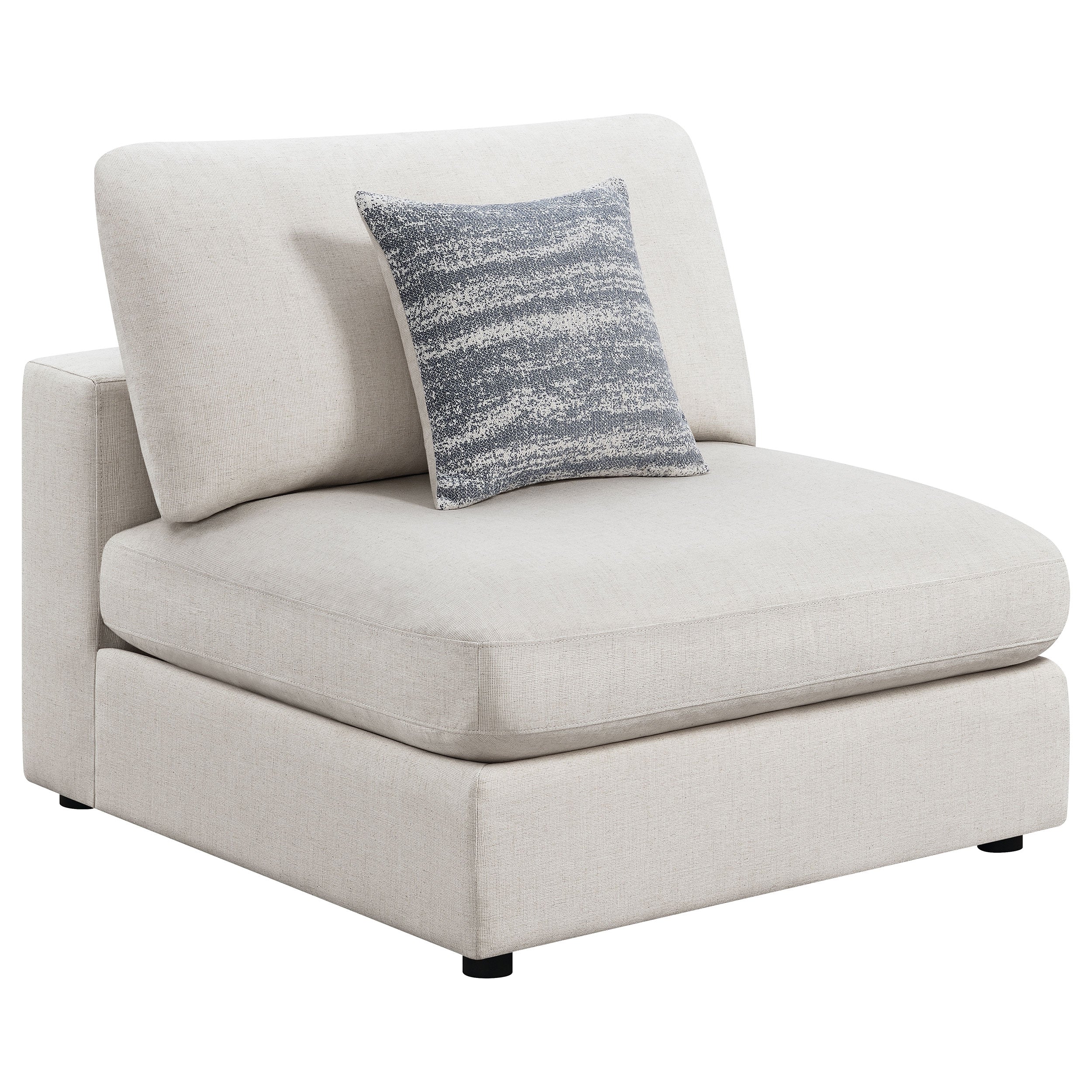 Serene Armless Chair - Luxury Home Furniture (MI)