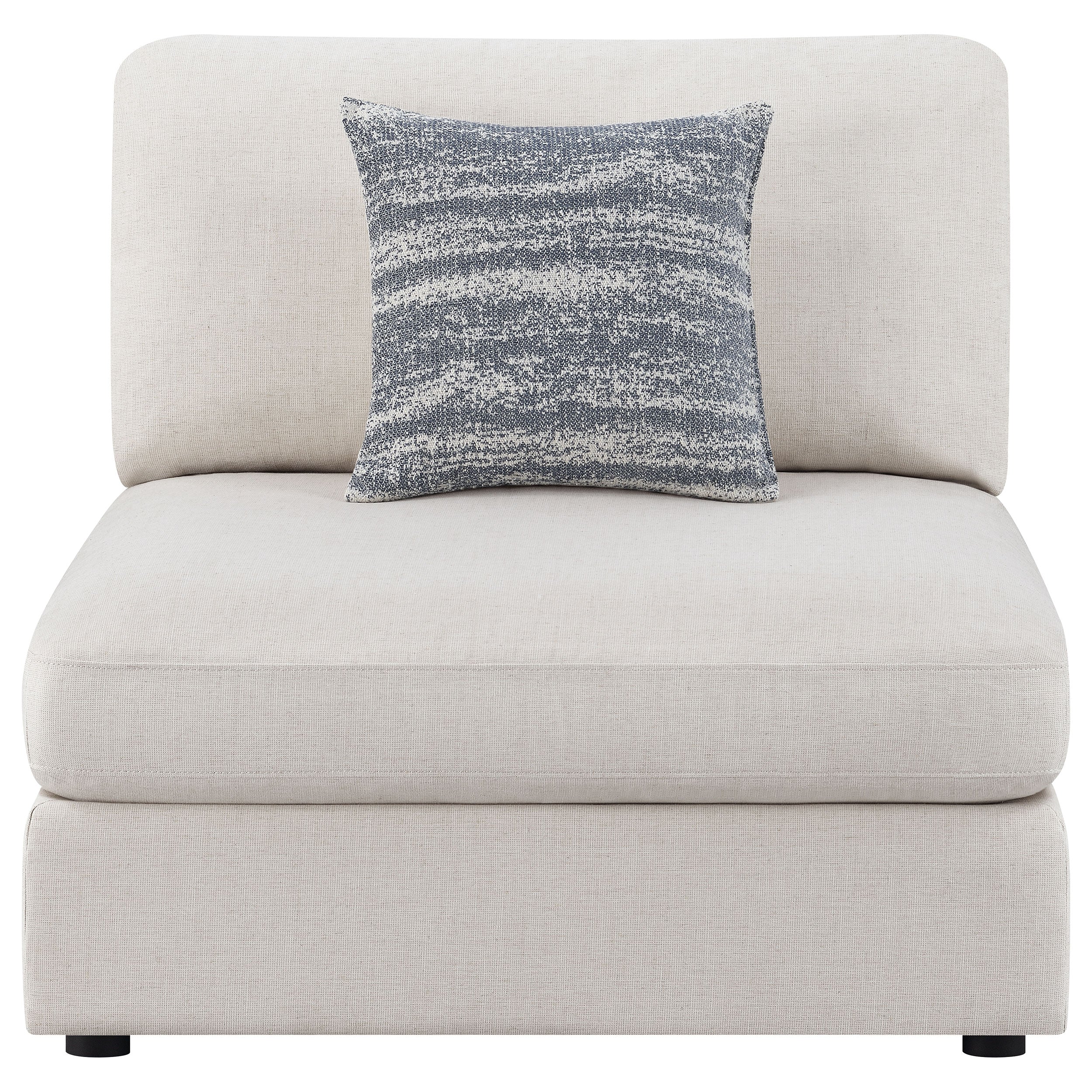 Serene Armless Chair - Luxury Home Furniture (MI)
