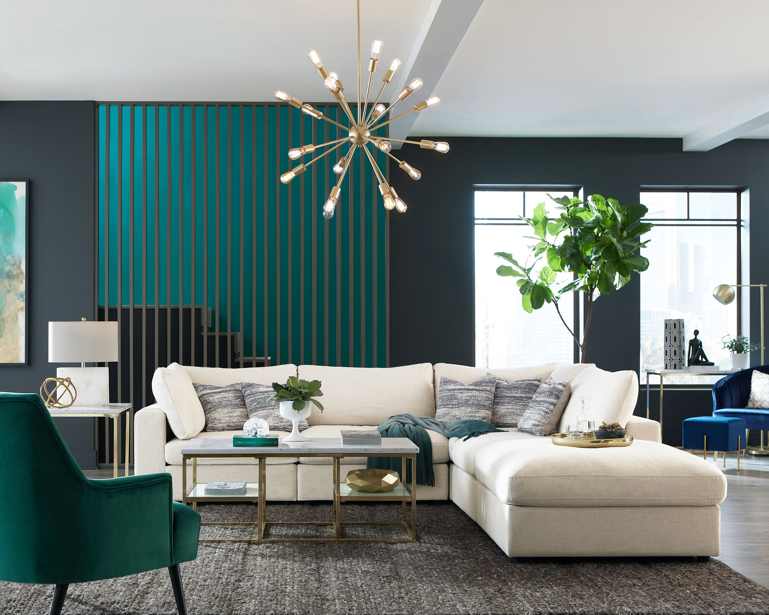 Serene Armless Chair - Luxury Home Furniture (MI)