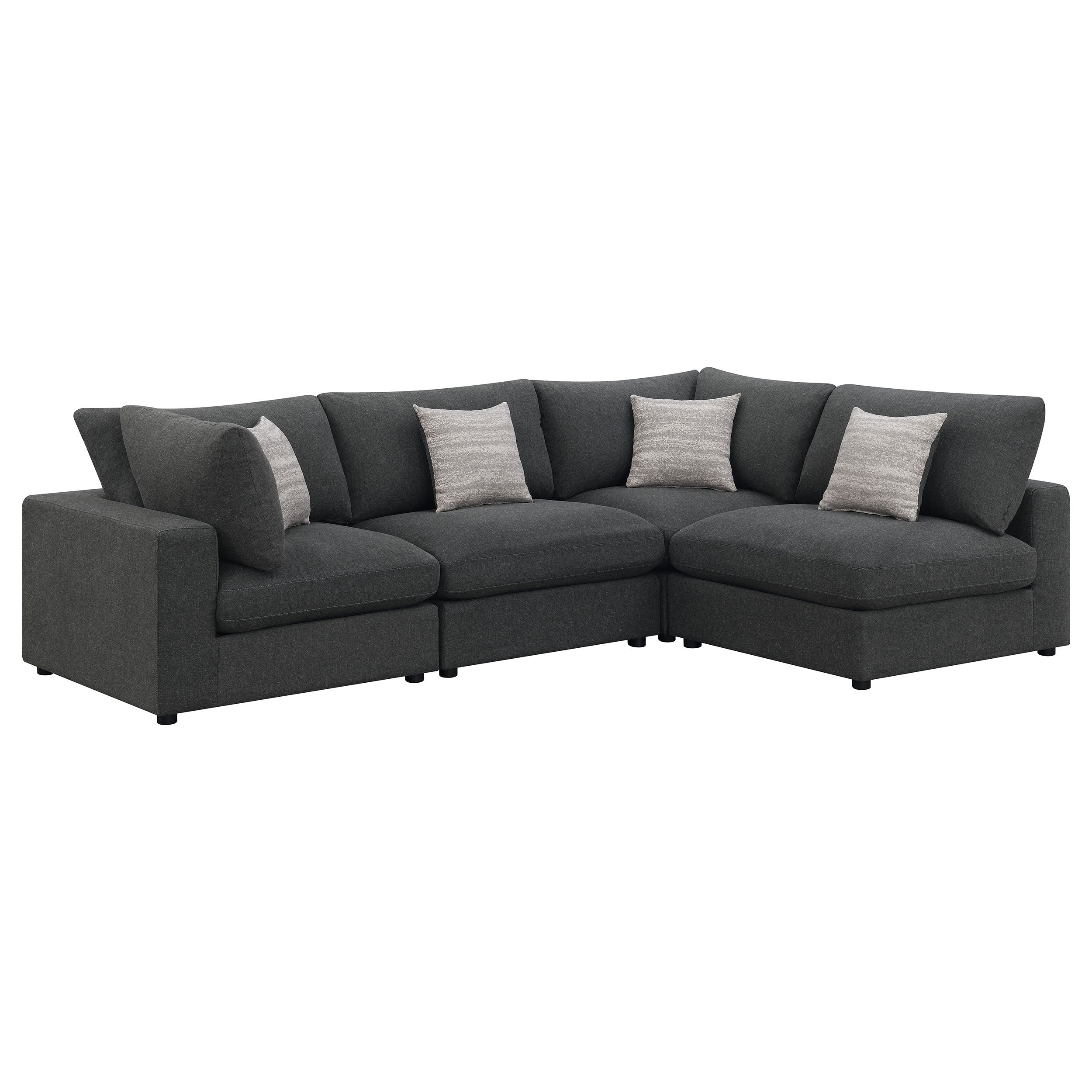 Serene 4 Piece Sectionals - Luxury Home Furniture (MI)