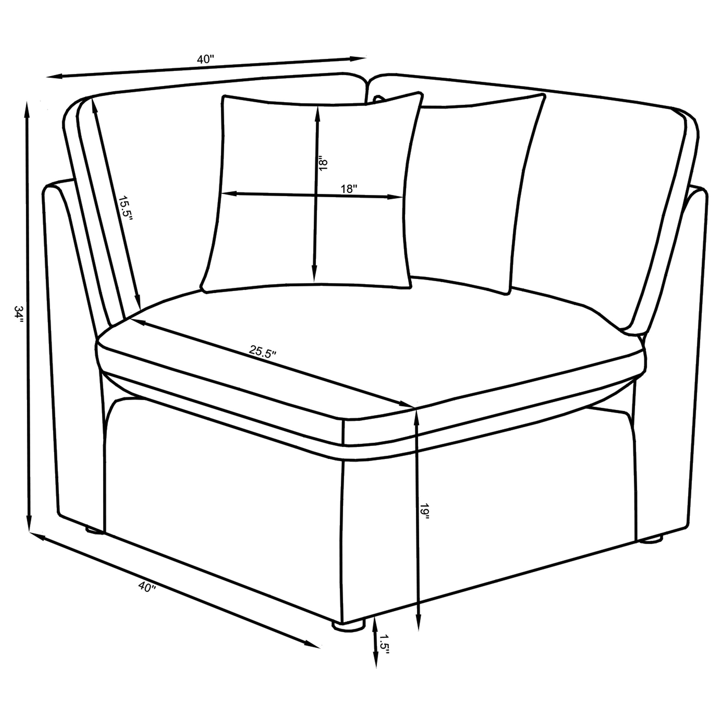 Hobson Modular Sectional Sofa - Luxury Home Furniture (MI)