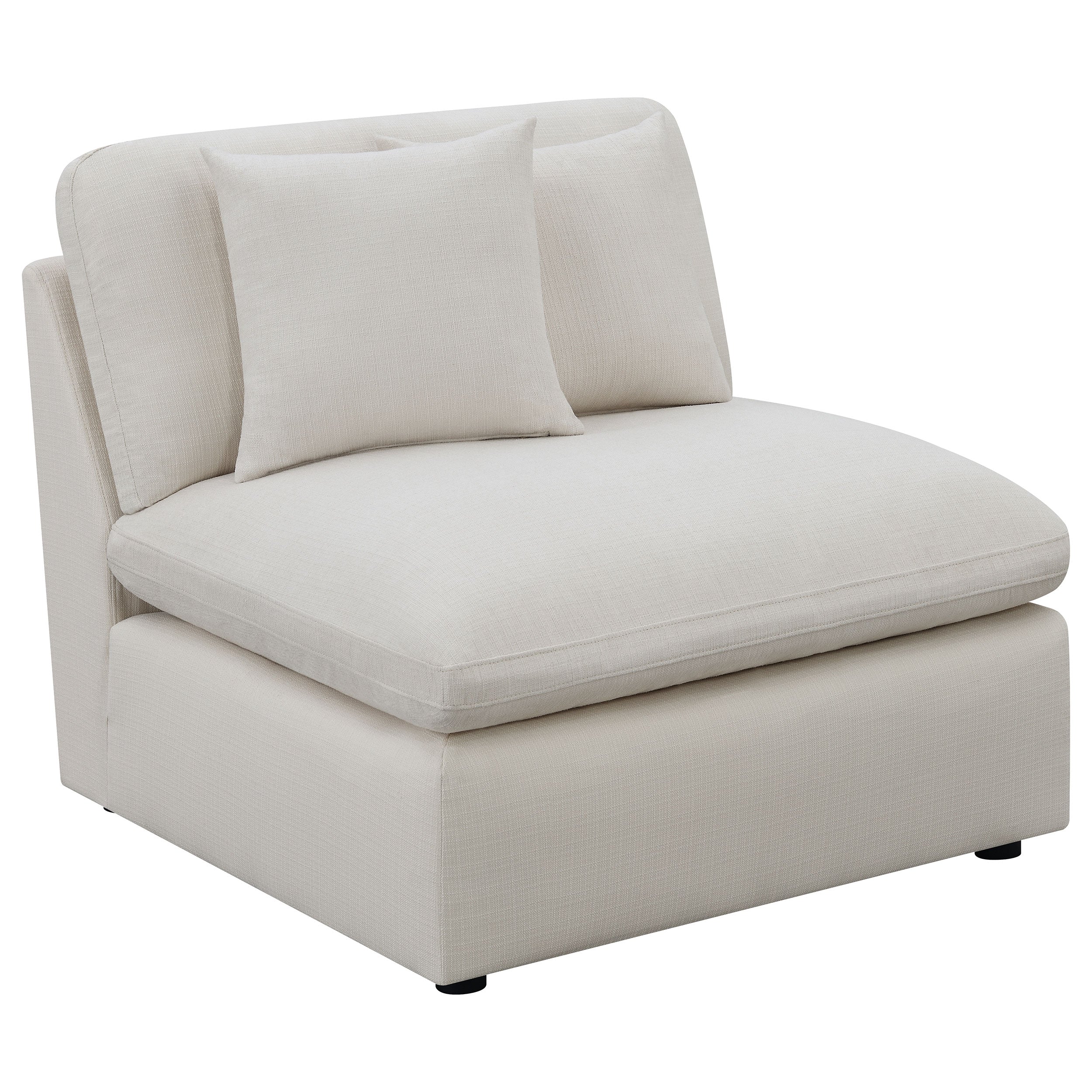 Hobson Armless Chair - Luxury Home Furniture (MI)