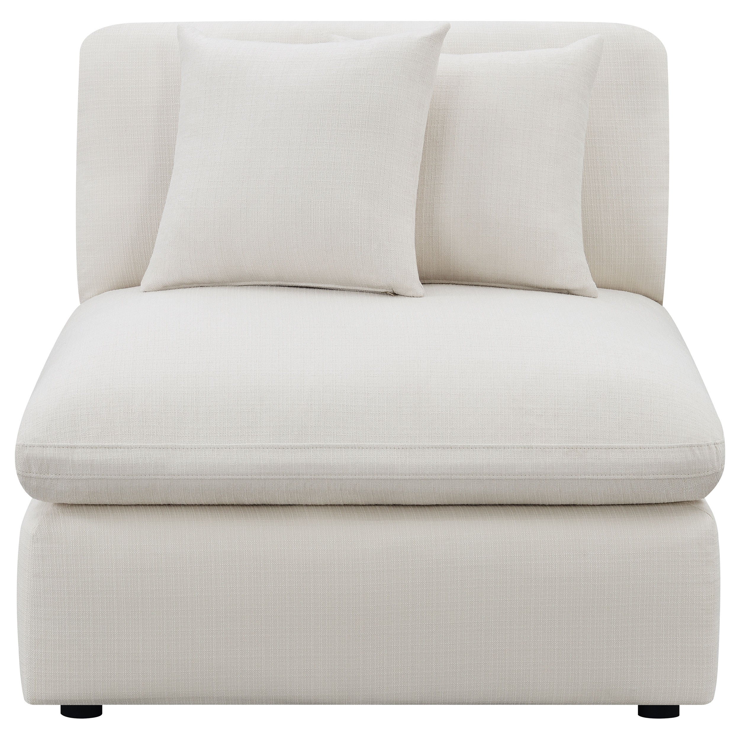 Hobson Armless Chair - Luxury Home Furniture (MI)