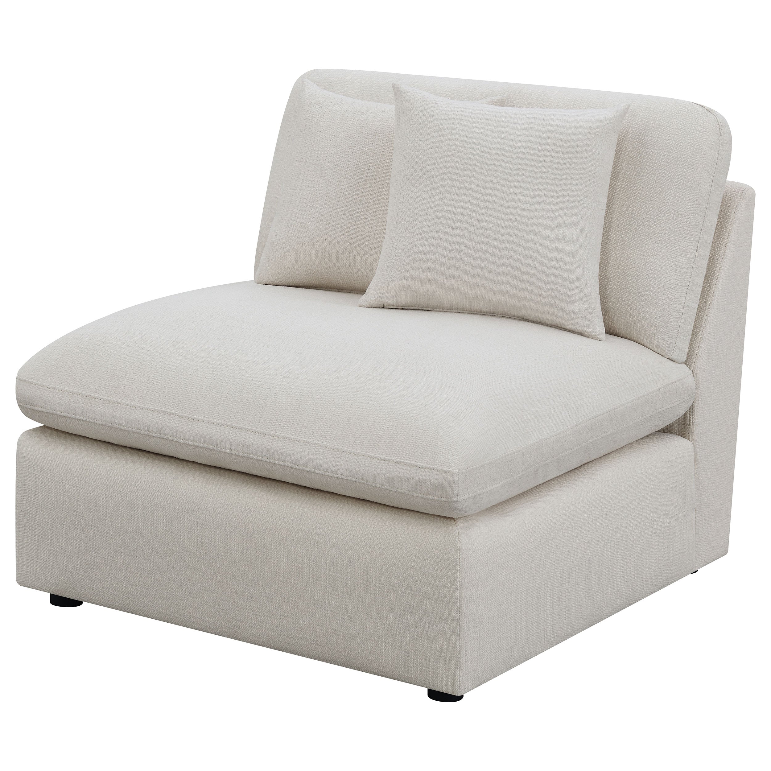 Hobson Armless Chair - Luxury Home Furniture (MI)