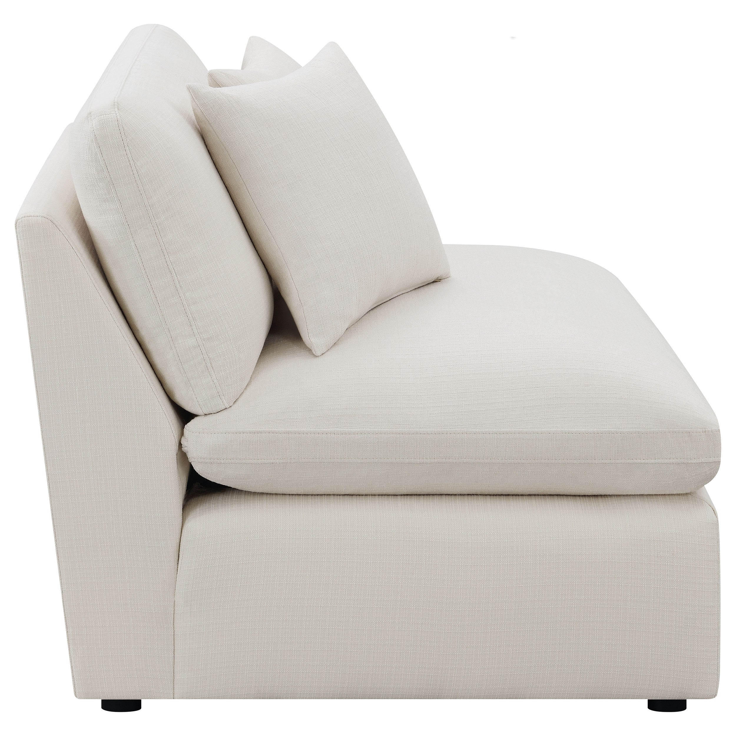 Hobson Armless Chair - Luxury Home Furniture (MI)