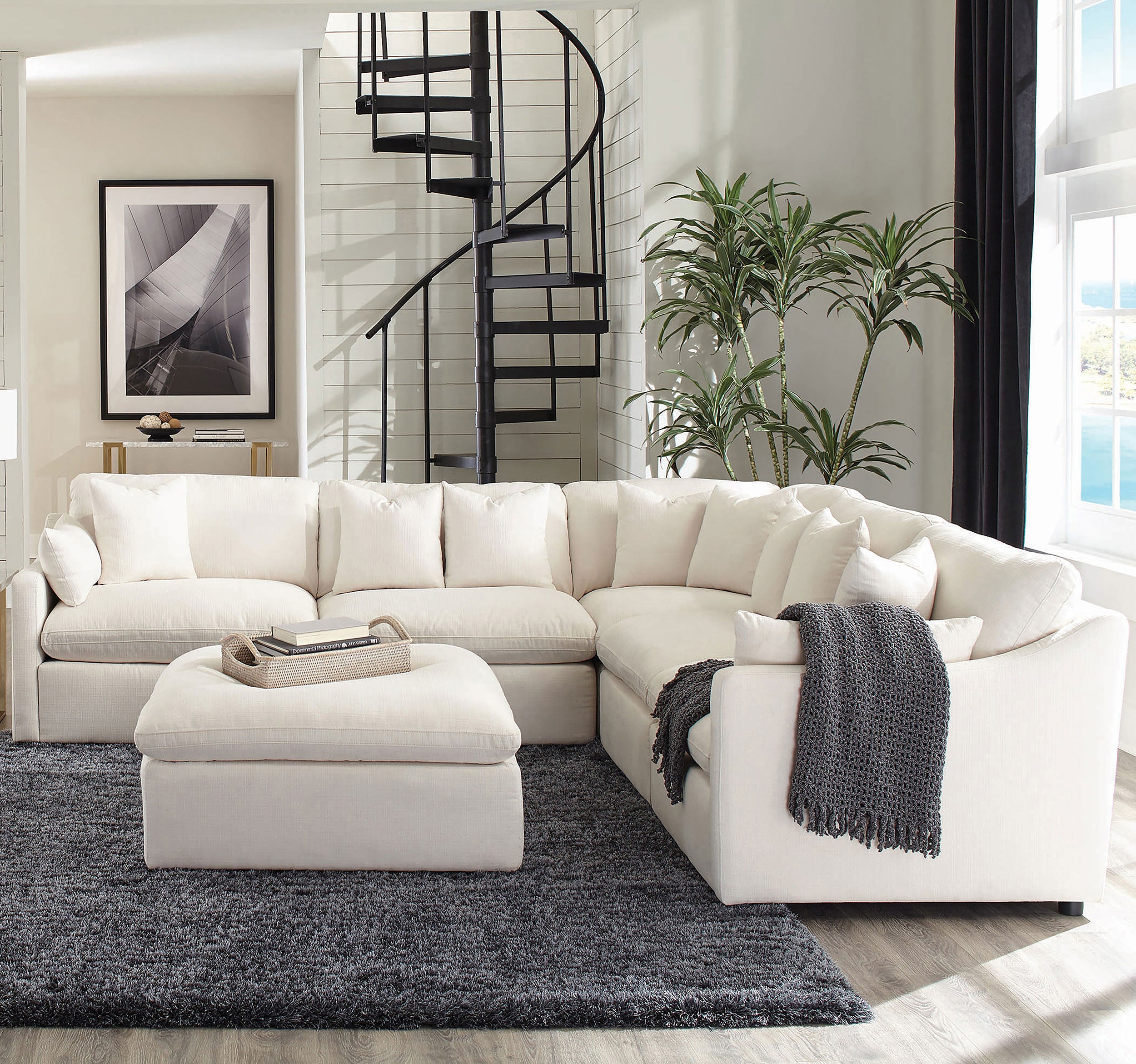 Hobson Ottoman - Luxury Home Furniture (MI)