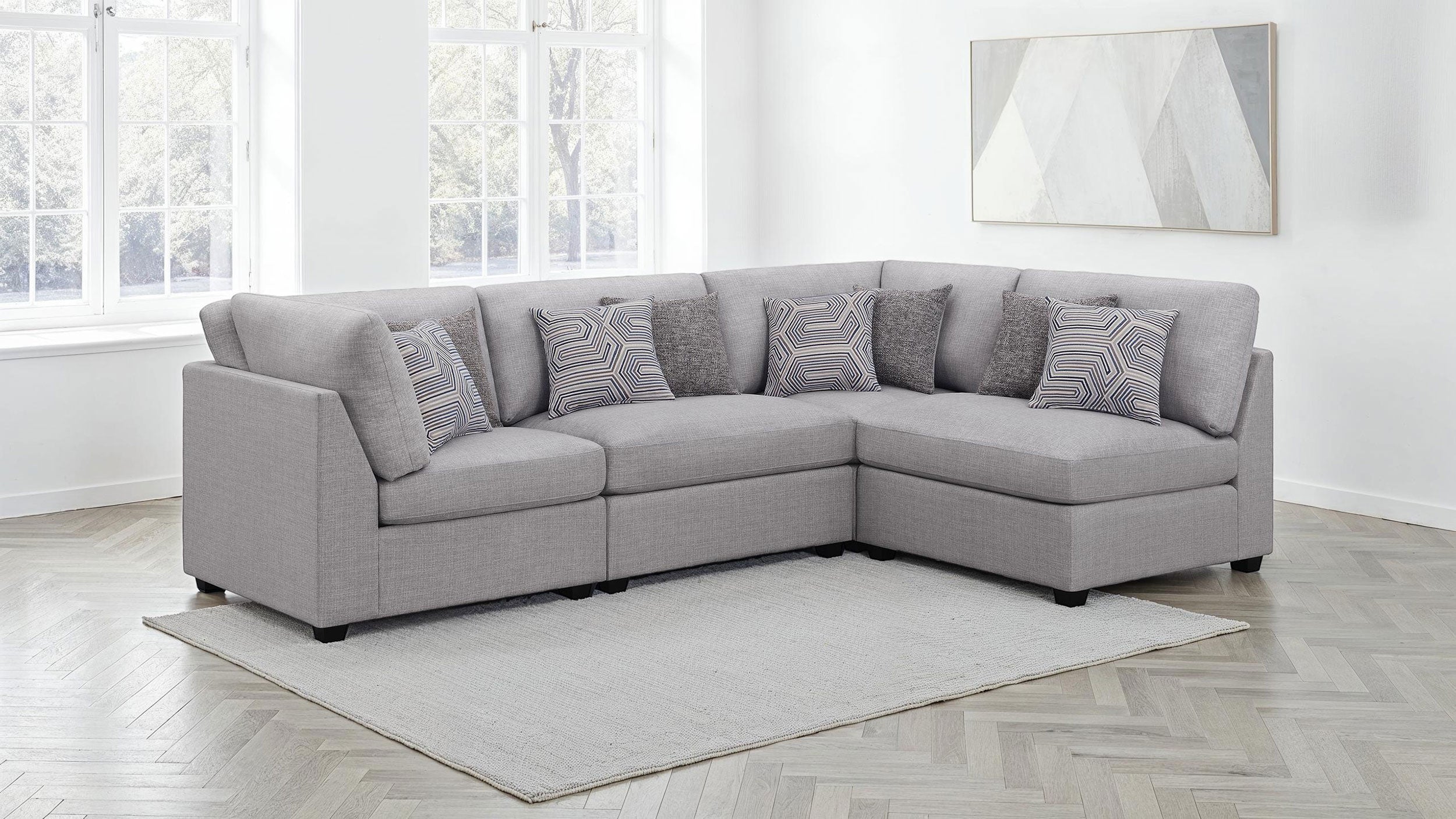 Cambria Modular Sectional Sofa - Luxury Home Furniture (MI)