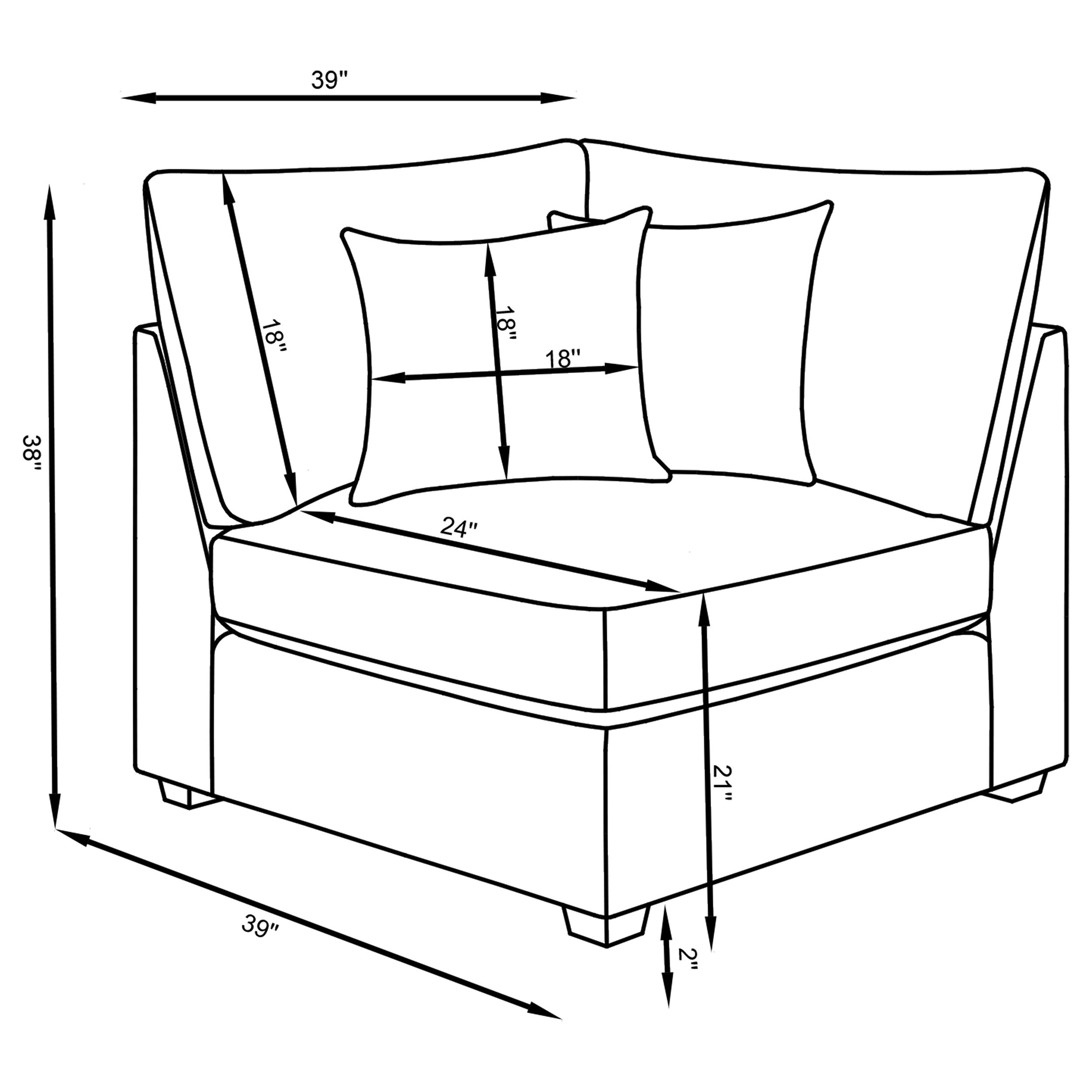 Cambria Modular Sectional Sofa - Luxury Home Furniture (MI)