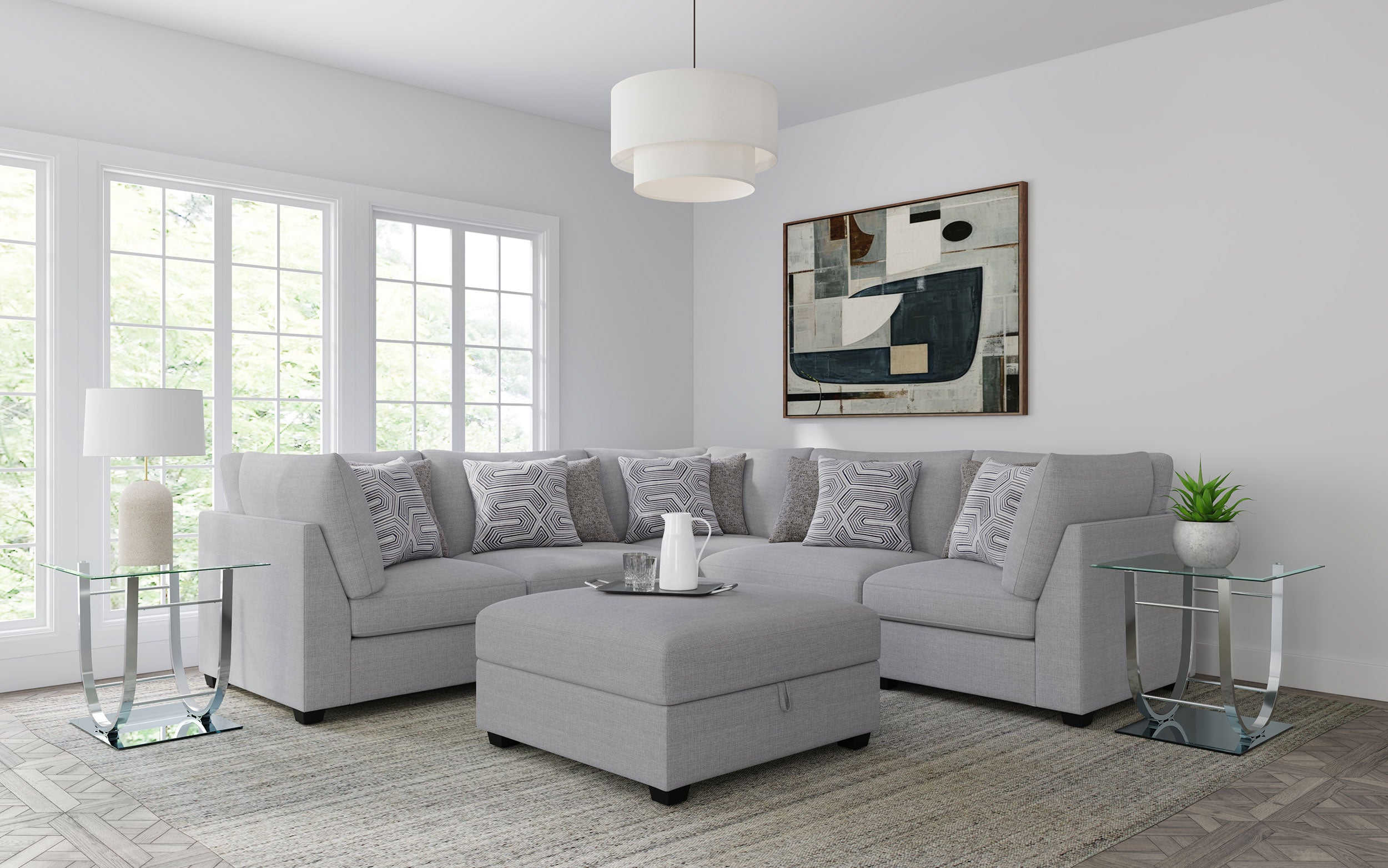 Cambria Modular Sectional Sofa - Luxury Home Furniture (MI)