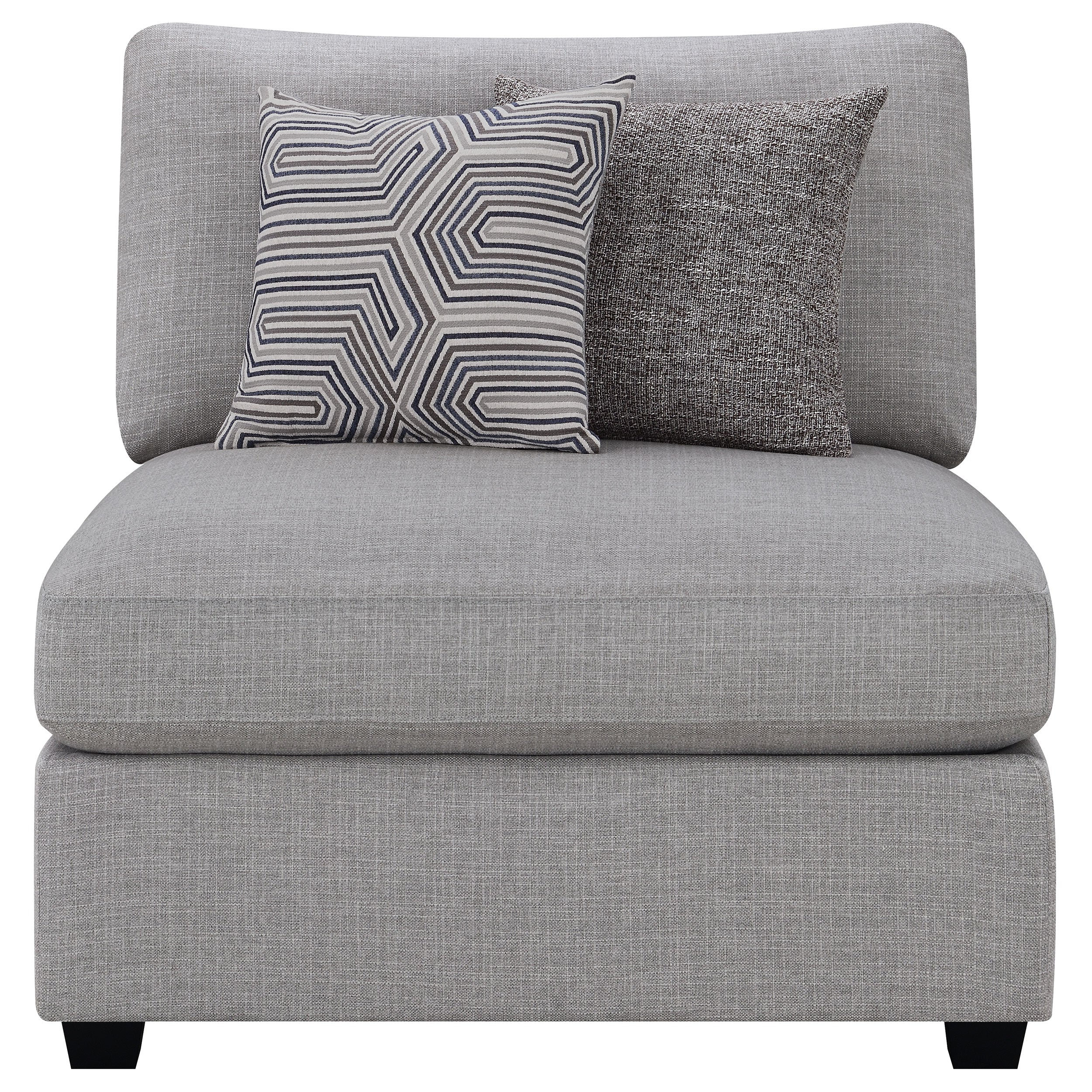 Cambria Armless Chair - Luxury Home Furniture (MI)