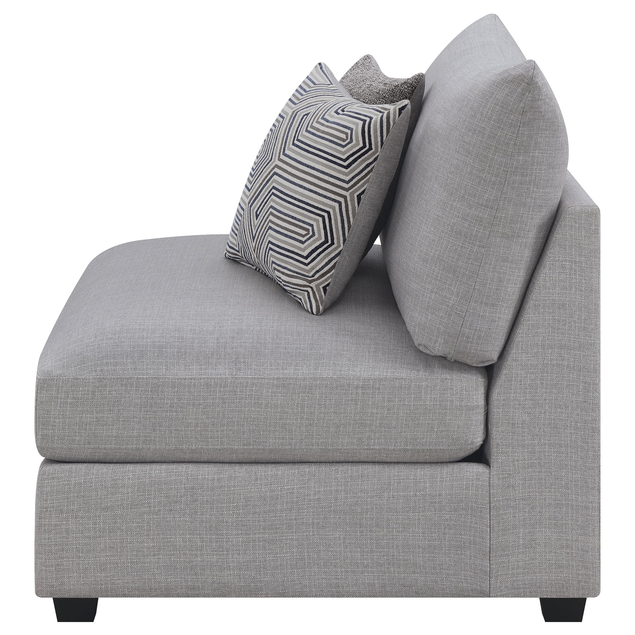 Cambria Armless Chair - Luxury Home Furniture (MI)