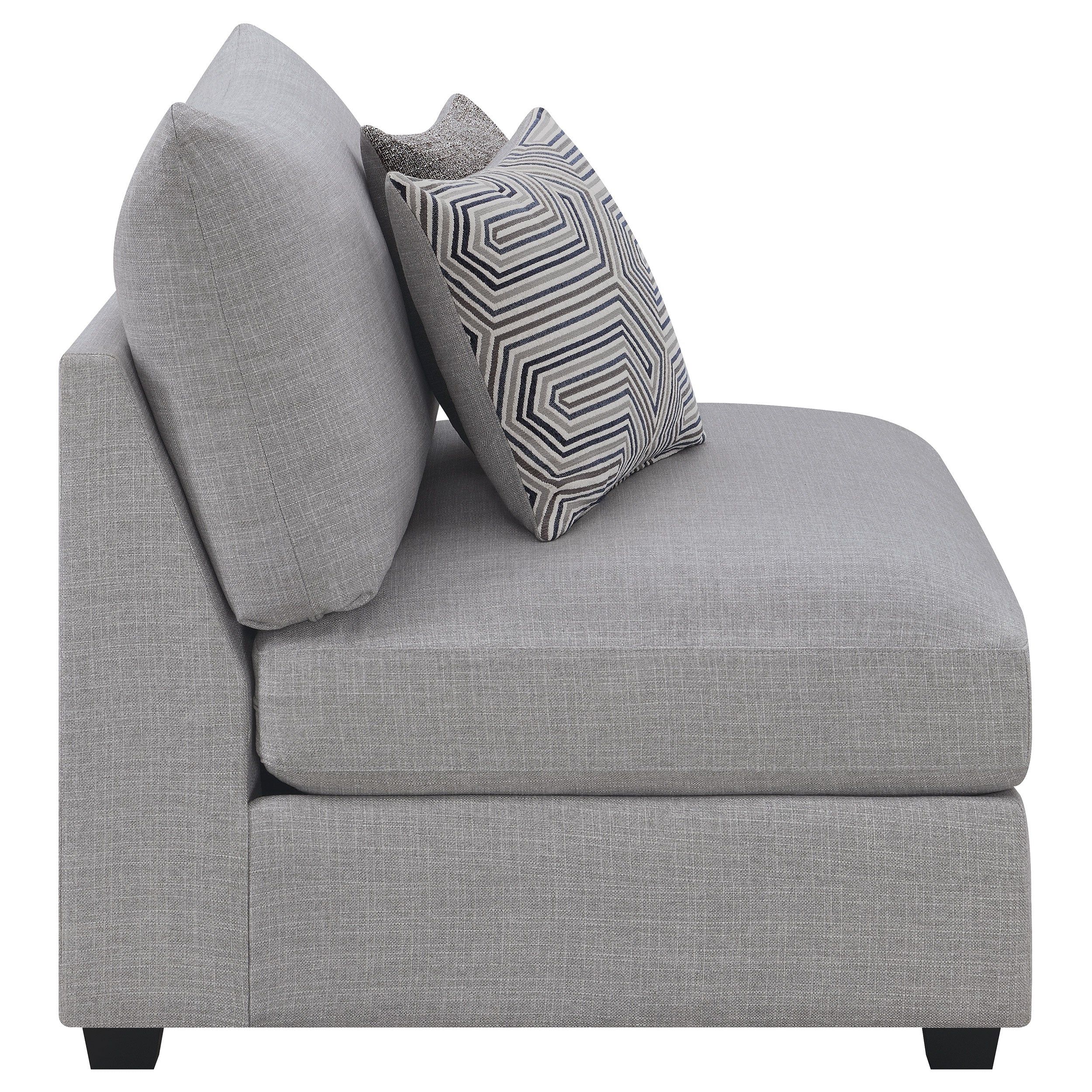 Cambria Armless Chair - Luxury Home Furniture (MI)