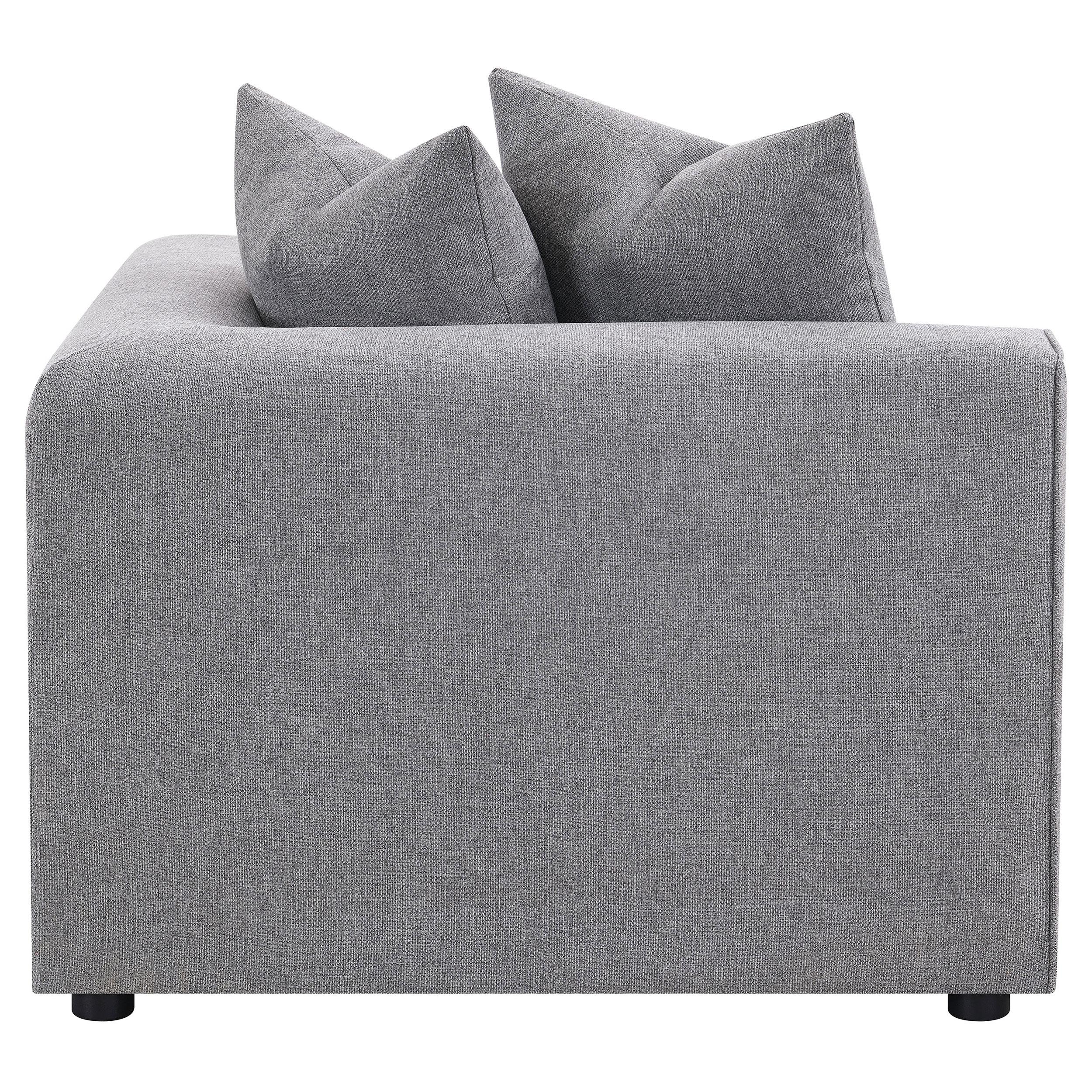 Jennifer Upholstered Corner Chair - Luxury Home Furniture (MI)