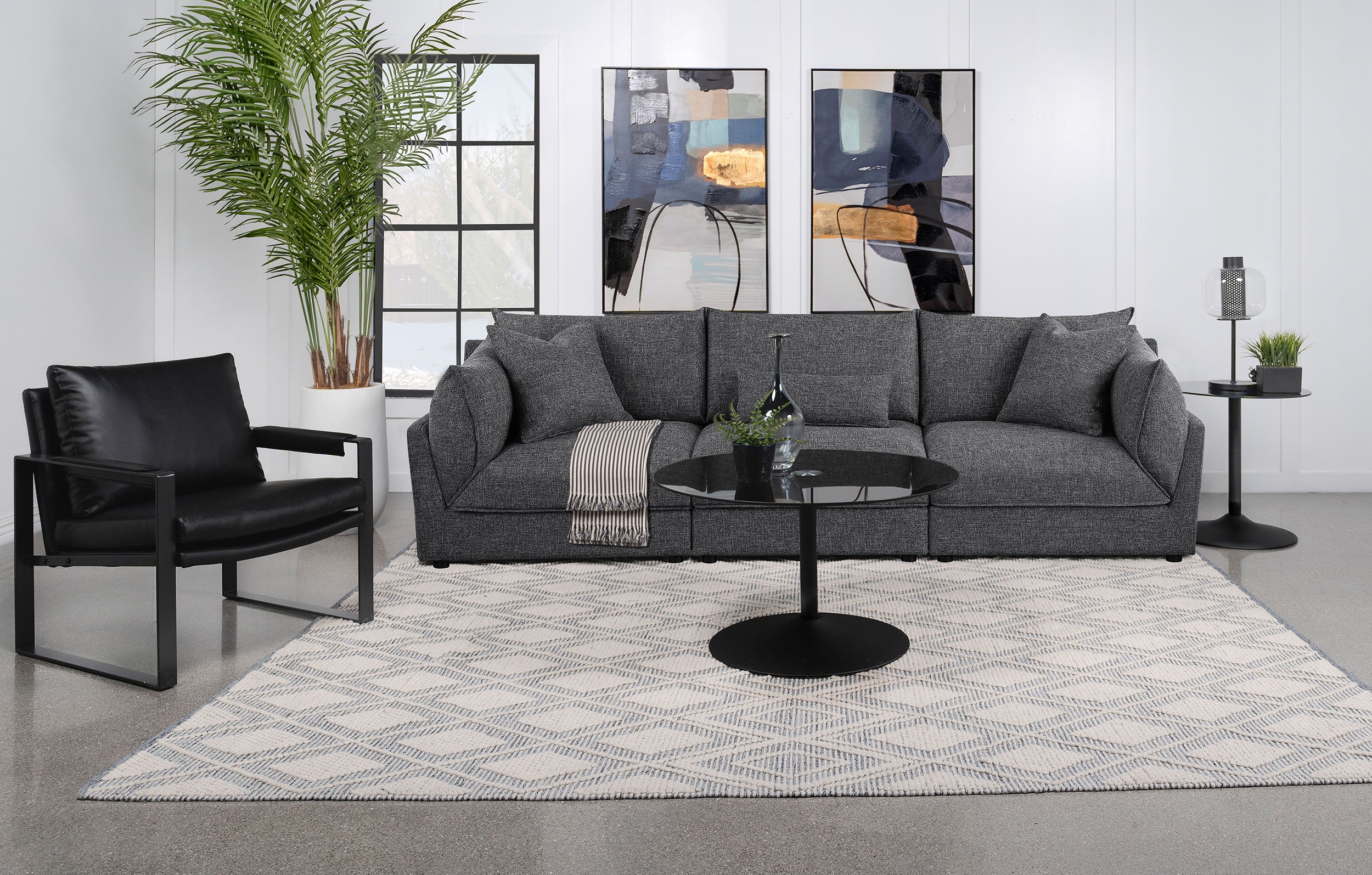 Sasha Stationary Sofas - Luxury Home Furniture (MI)