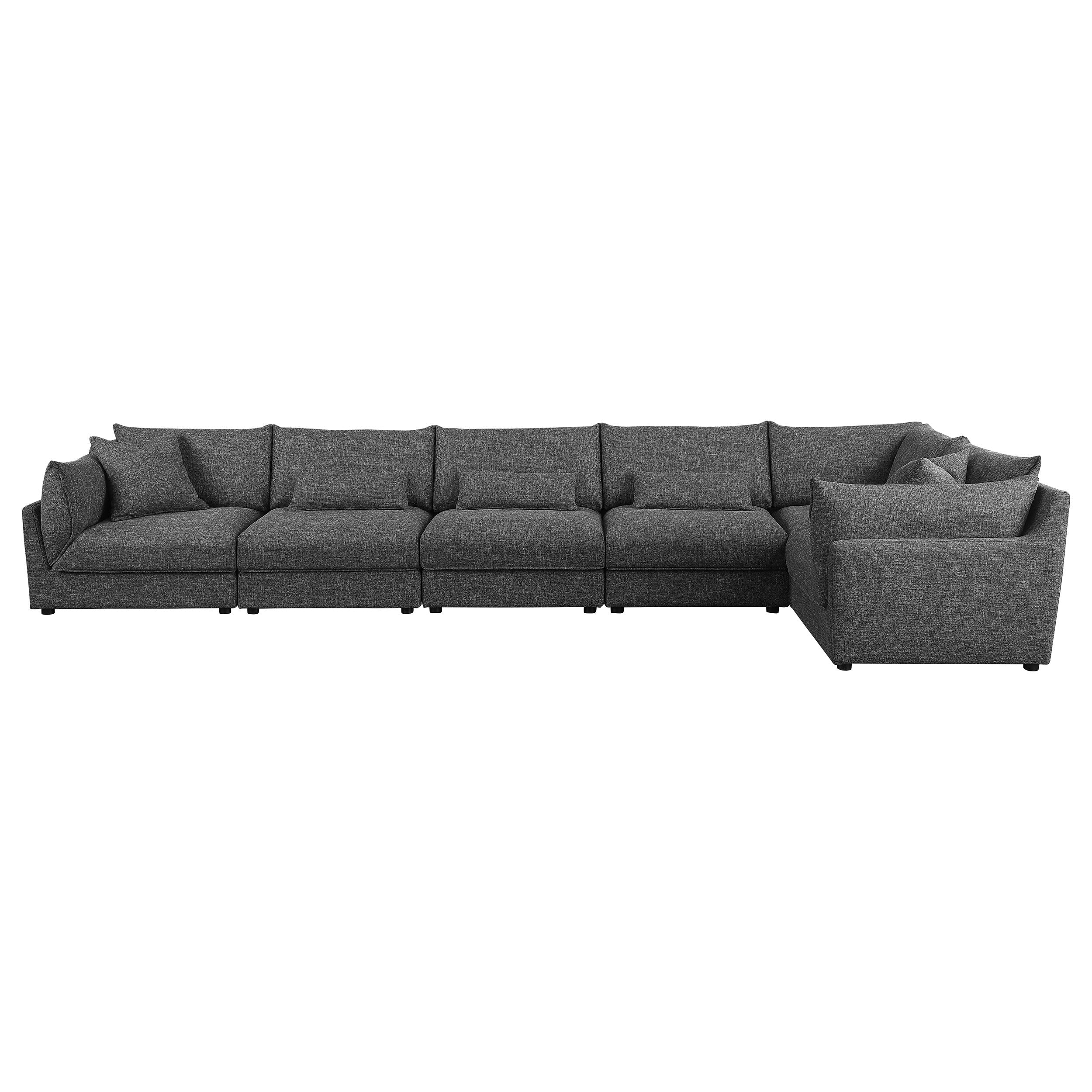 Sasha 6 Piece Sectionals - Luxury Home Furniture (MI)