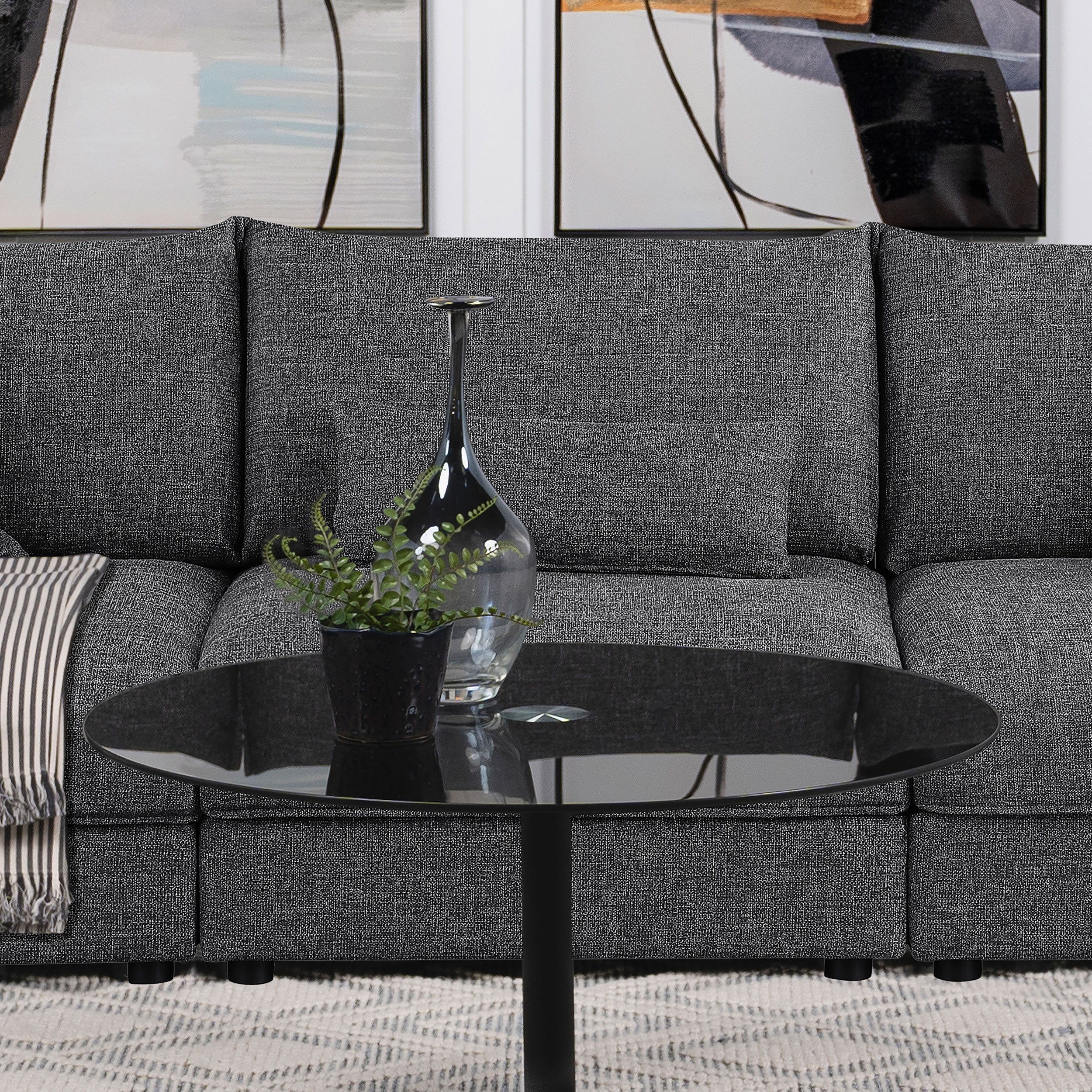 Sasha Armless Chair - Luxury Home Furniture (MI)