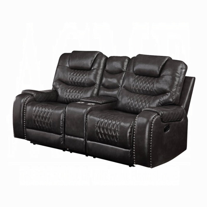 Braylon Motion Loveseat With Console - Luxury Home Furniture (MI)