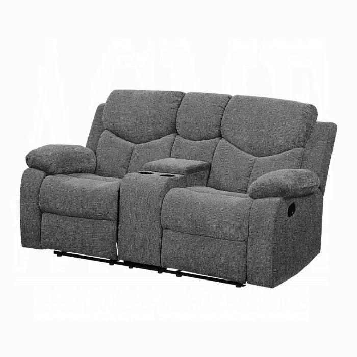 Kalen Motion Loveseat With Console - Luxury Home Furniture (MI)