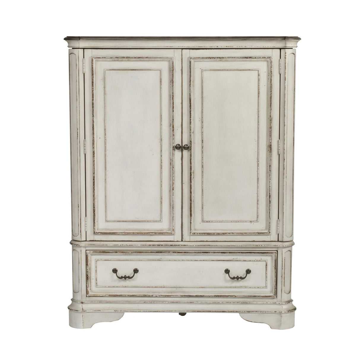 Magnolia Manor Door Chest in Antique White image