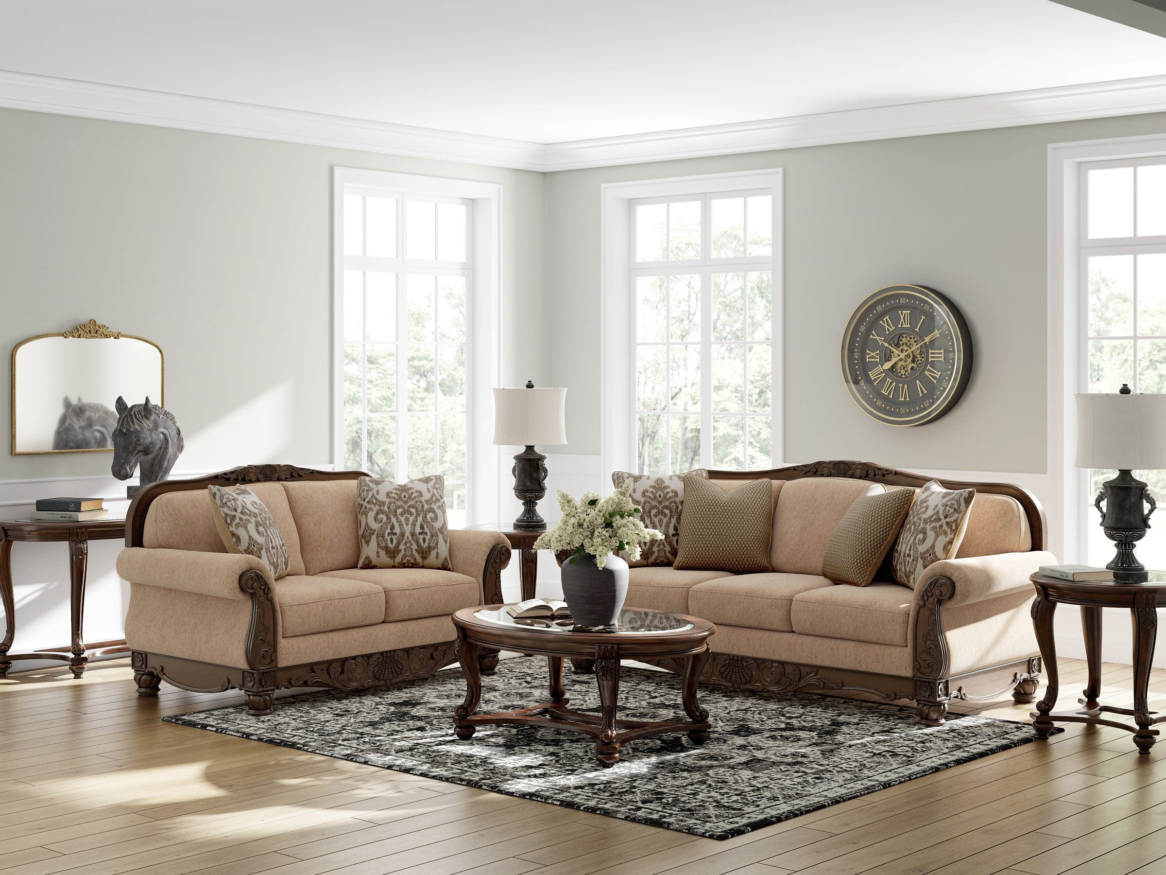 Chelsworth Living Room Set - Luxury Home Furniture (MI)