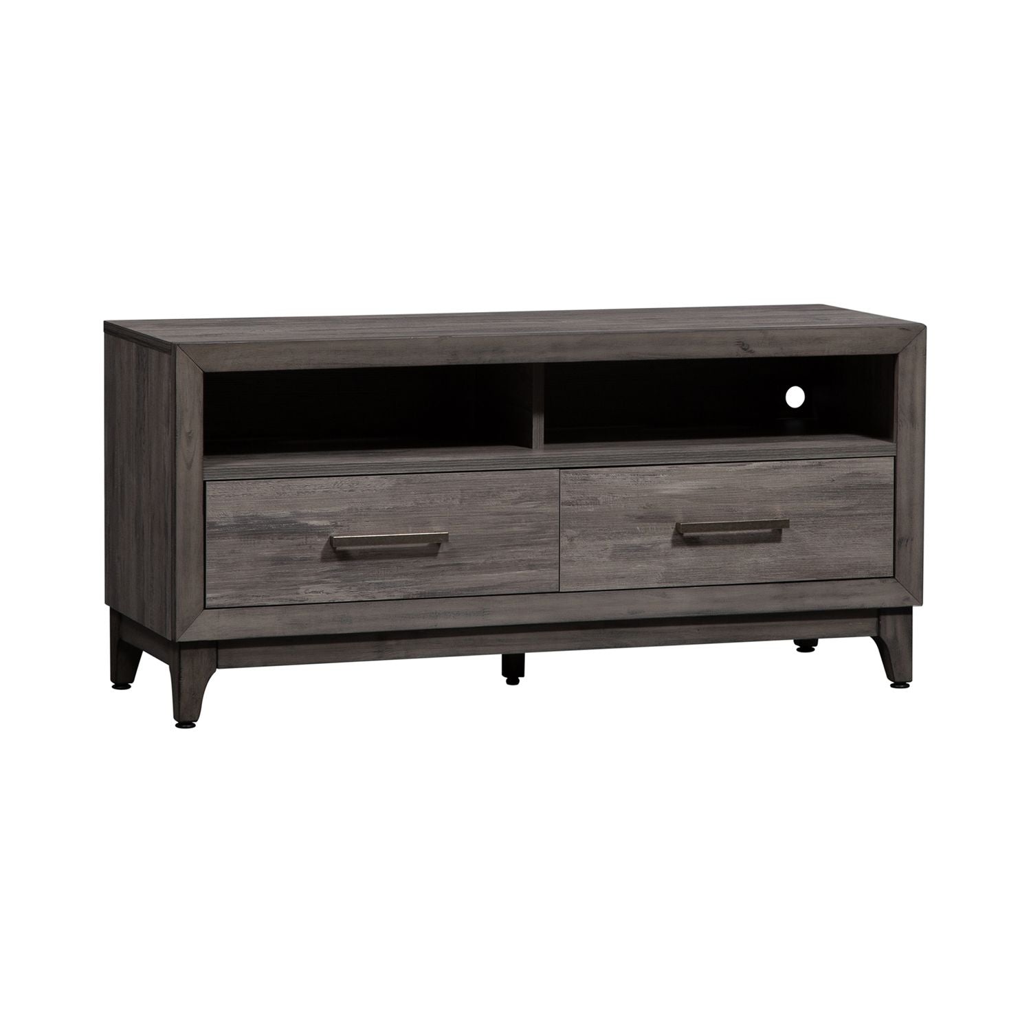 Mercury 47 Inch TV Console in Driftwood Gray