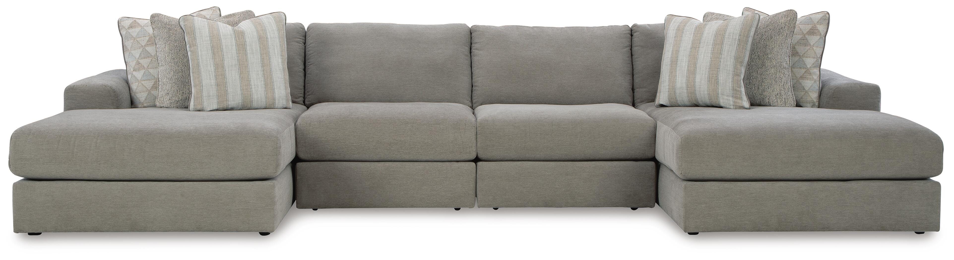 Avaliyah Double Chaise Sectional - Luxury Home Furniture (MI)