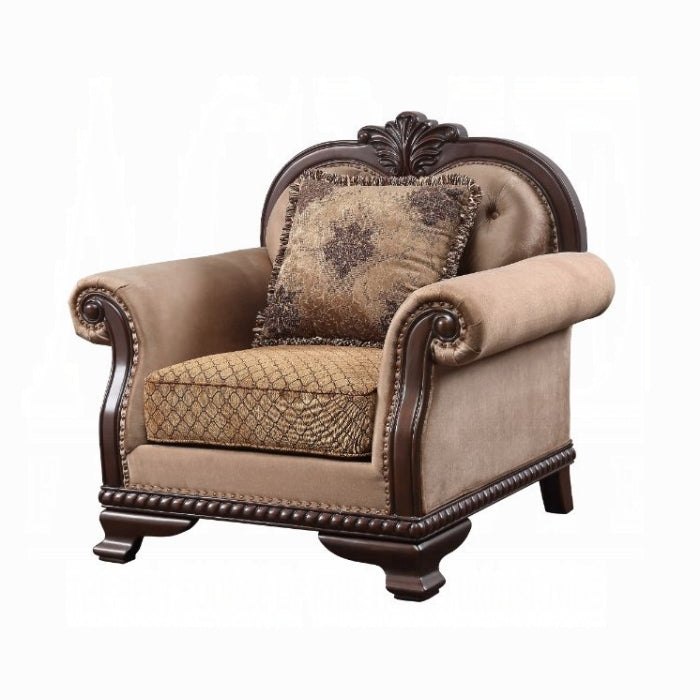 Chateau De Ville Chair With Pillow - Luxury Home Furniture (MI)