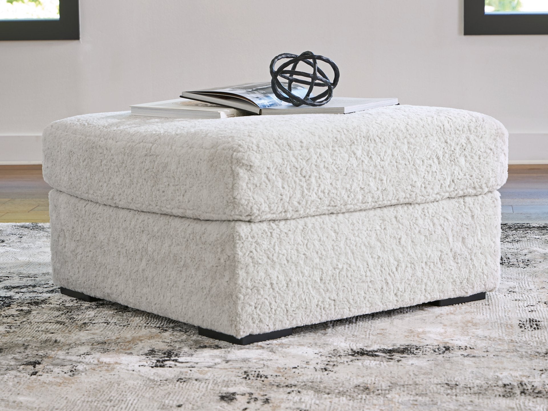 Cuddle Plush Oversized Accent Ottoman - Luxury Home Furniture (MI)